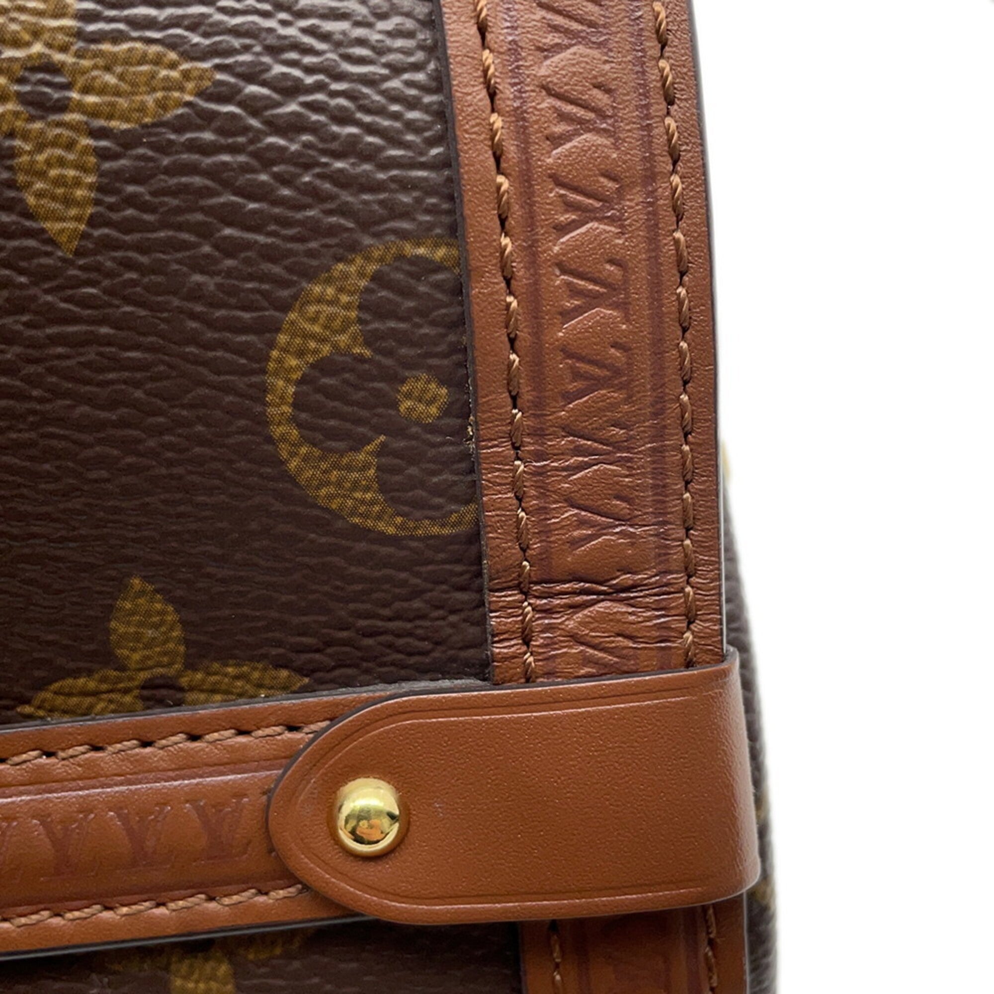 Louis Vuitton Brown Monogram Shoulder Bag (Pre-Owned)