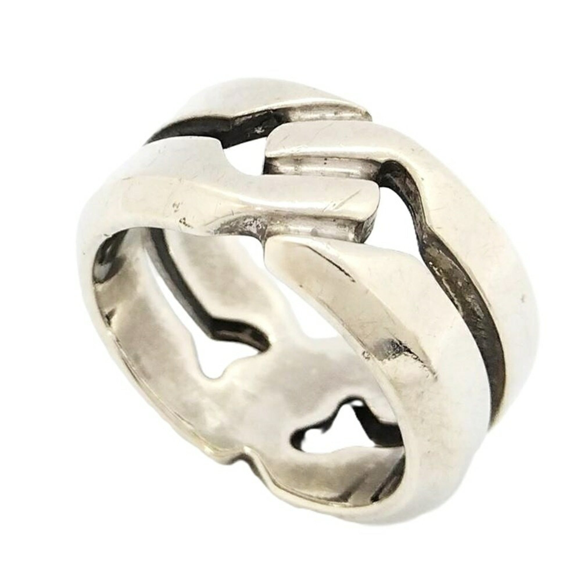 Gucci Silver Silver 925 Band Ring (Pre-Owned)