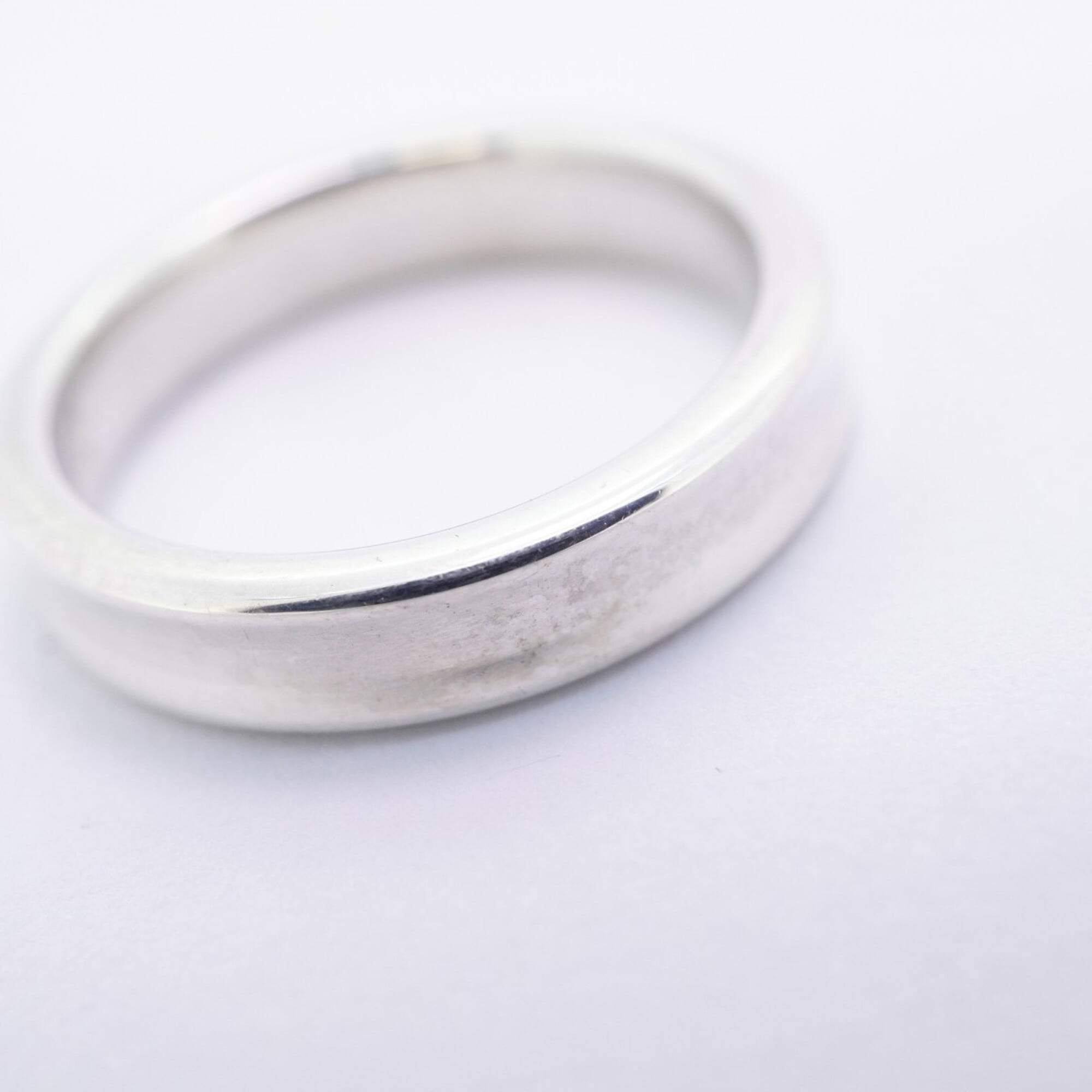 Tiffany Silver 925 Band Ring (Pre-Owned)