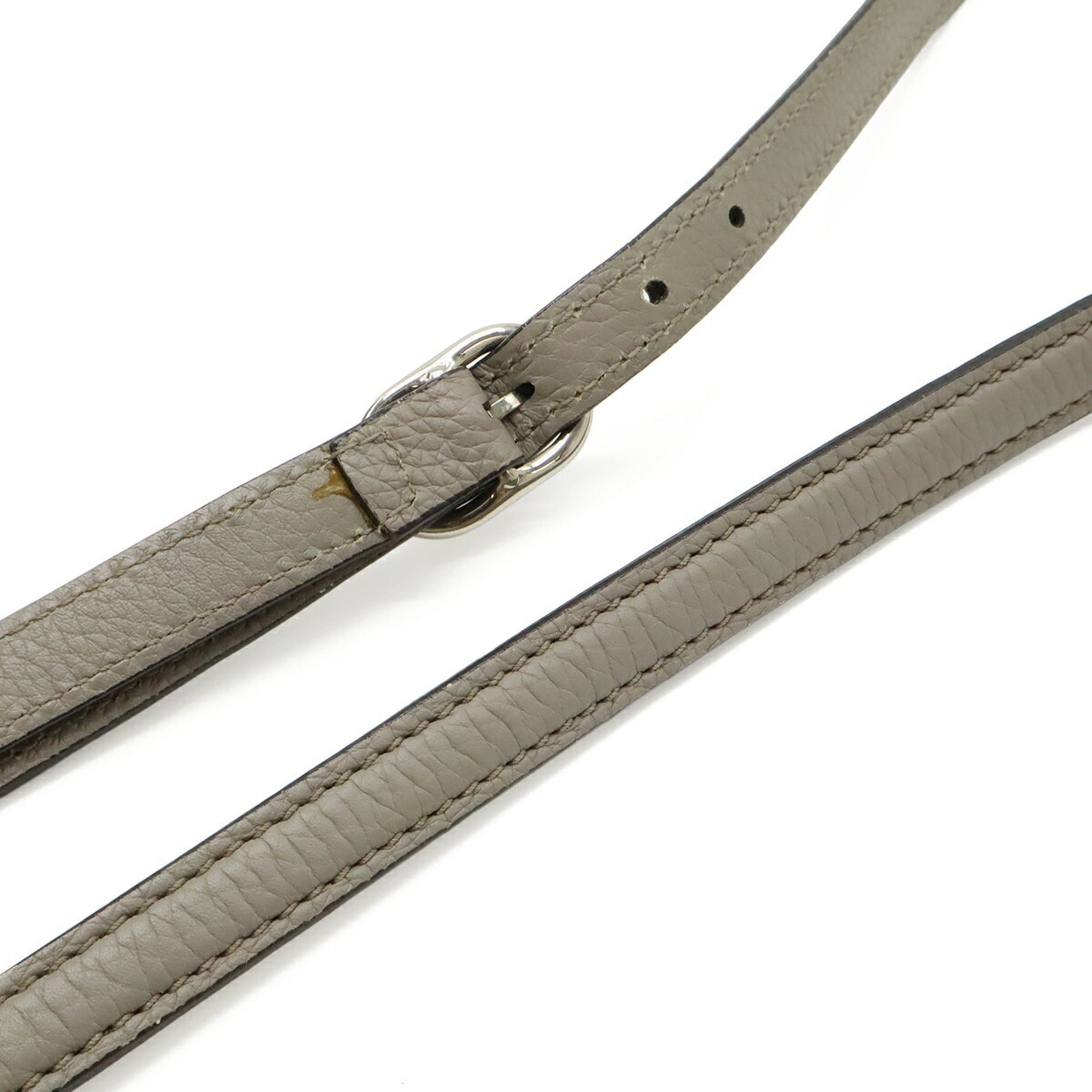 Gucci Gray Bamboo Handbag Shoulder Bag (Pre-Owned)