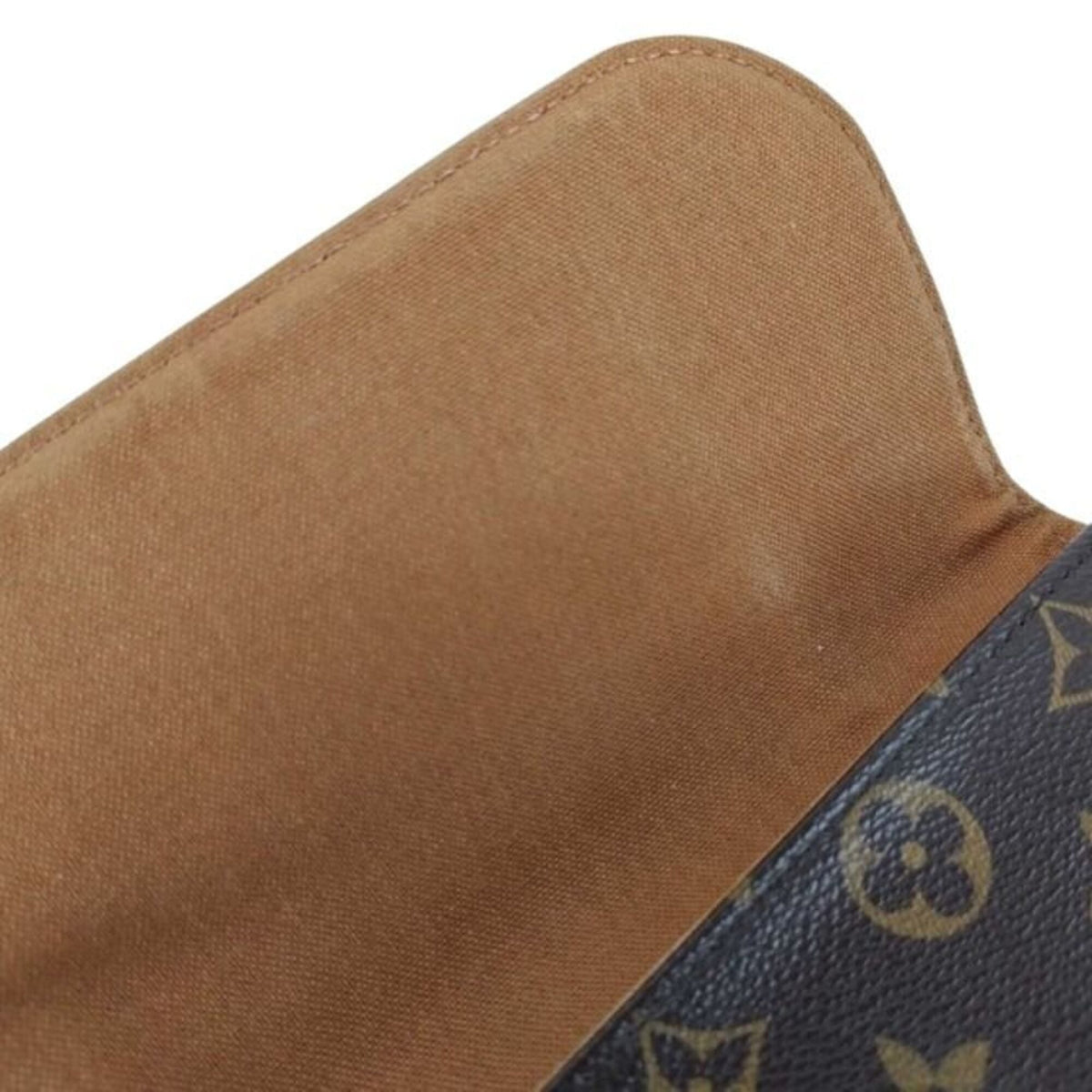 Louis Vuitton Brown Monogram Monogram Clutch Bag Fanny Pack Pochette Pouch (Pre-Owned)