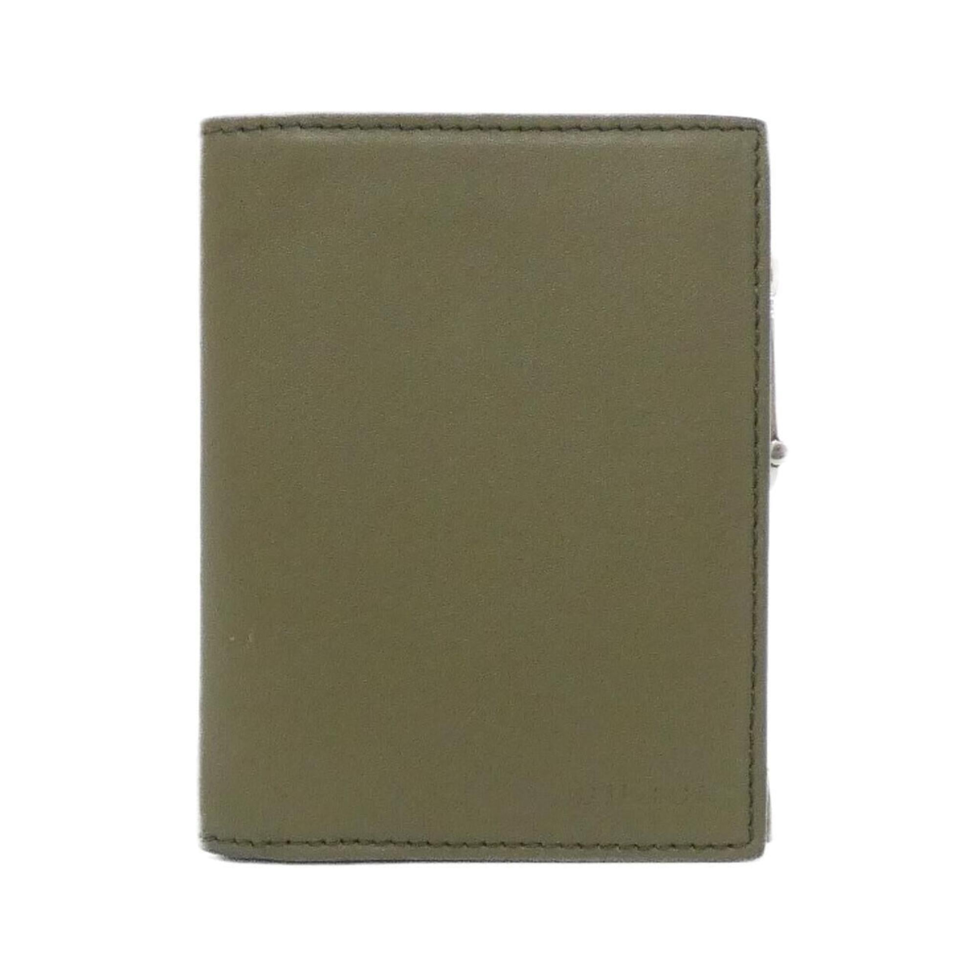 Gucci Green Leather Gg Supreme (Pre-Owned)