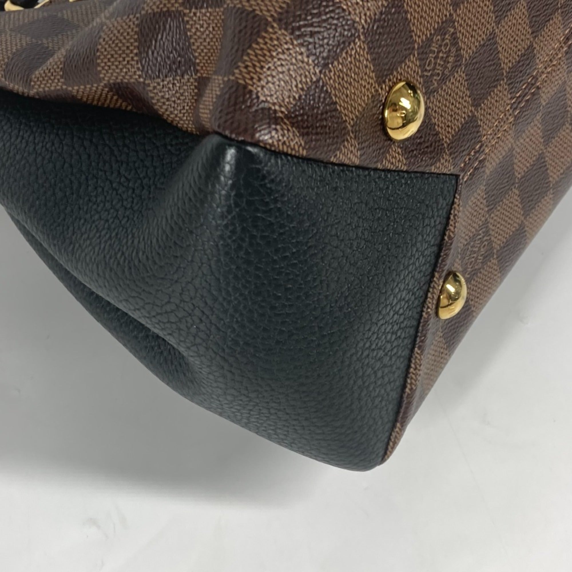 Louis Vuitton Brown Damier Canvas Handbag Shoulder Bag Tote Bag (Pre-Owned)
