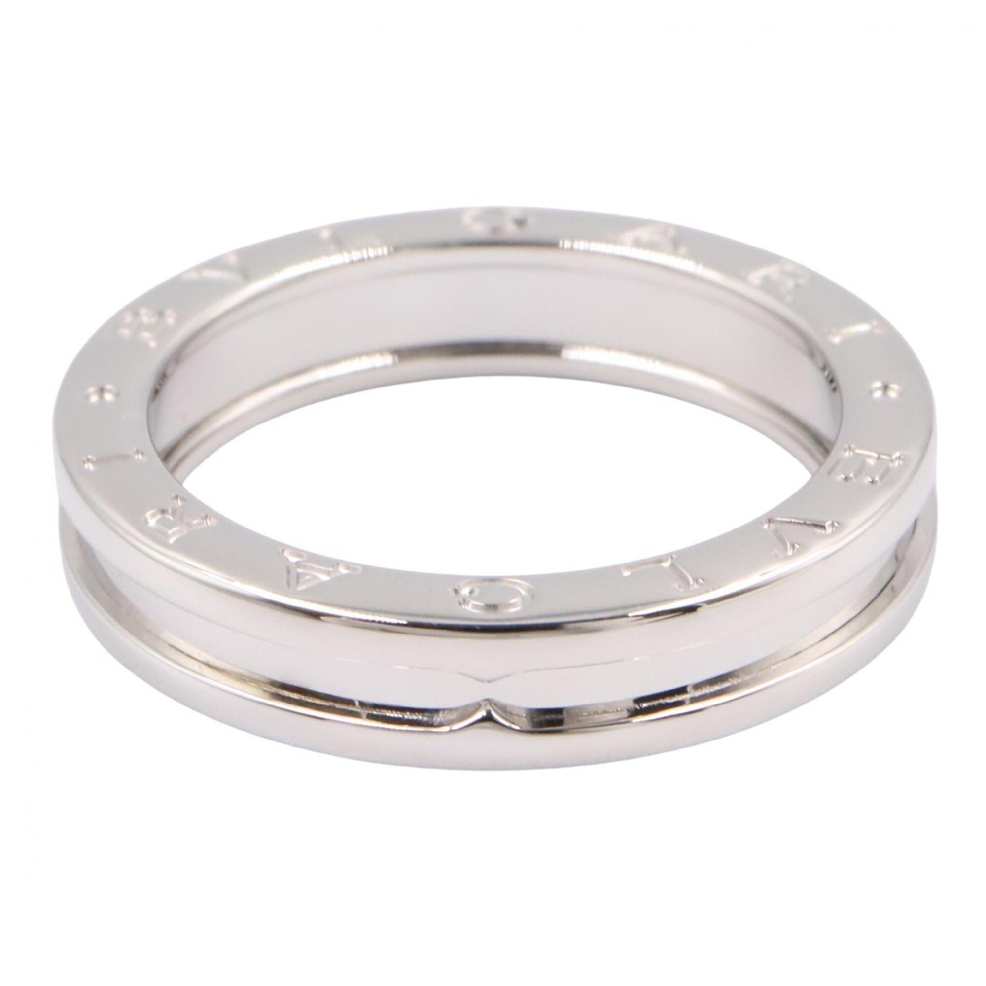 Bvlgari White Gold White Gold (18K) Band Ring (Pre-Owned)