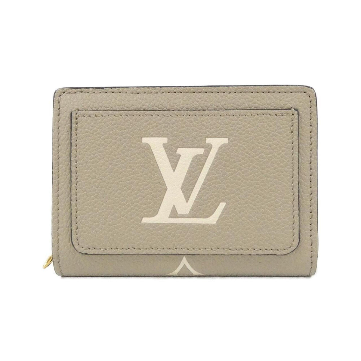 Louis Vuitton Beige Cream Tourterelle Leather Wallet (Bi-Fold) (Pre-Owned)