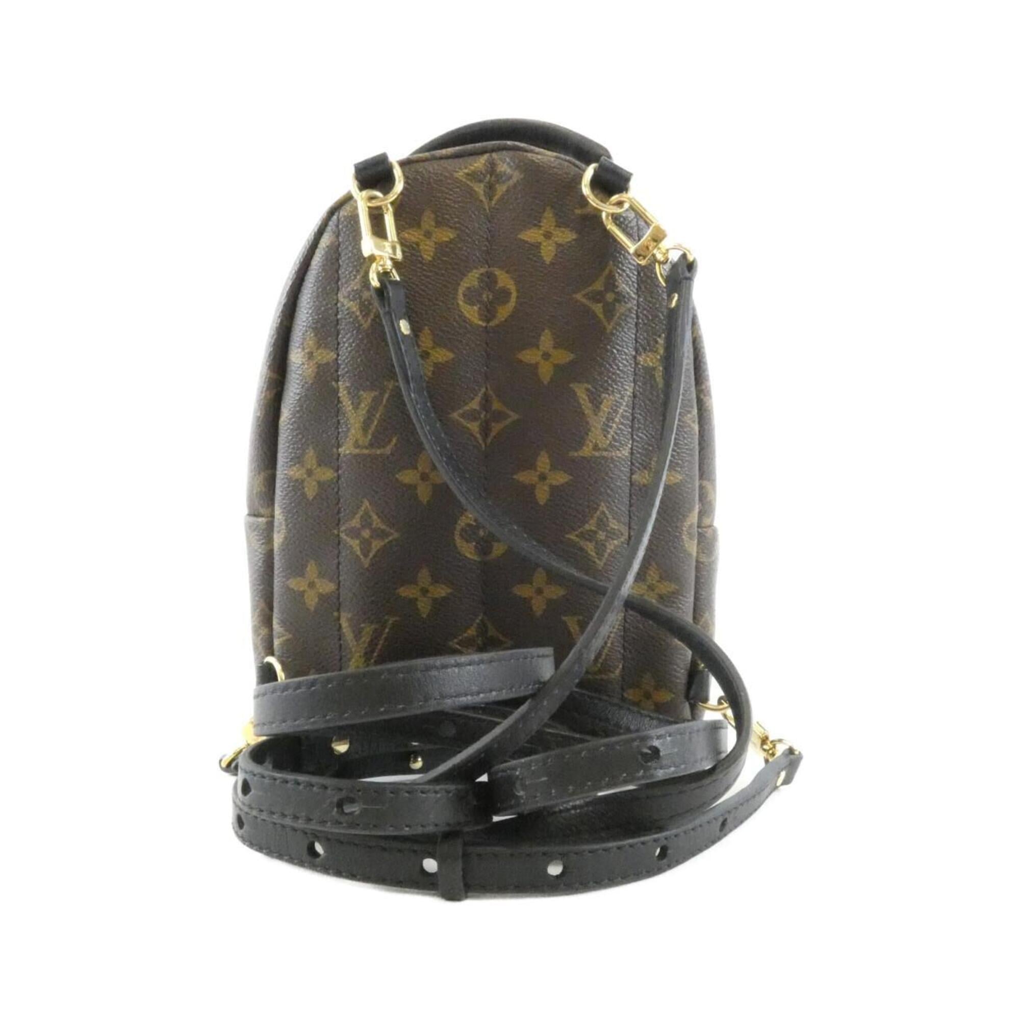 Louis Vuitton Brown Coated Canvas Backpack (Pre-Owned)