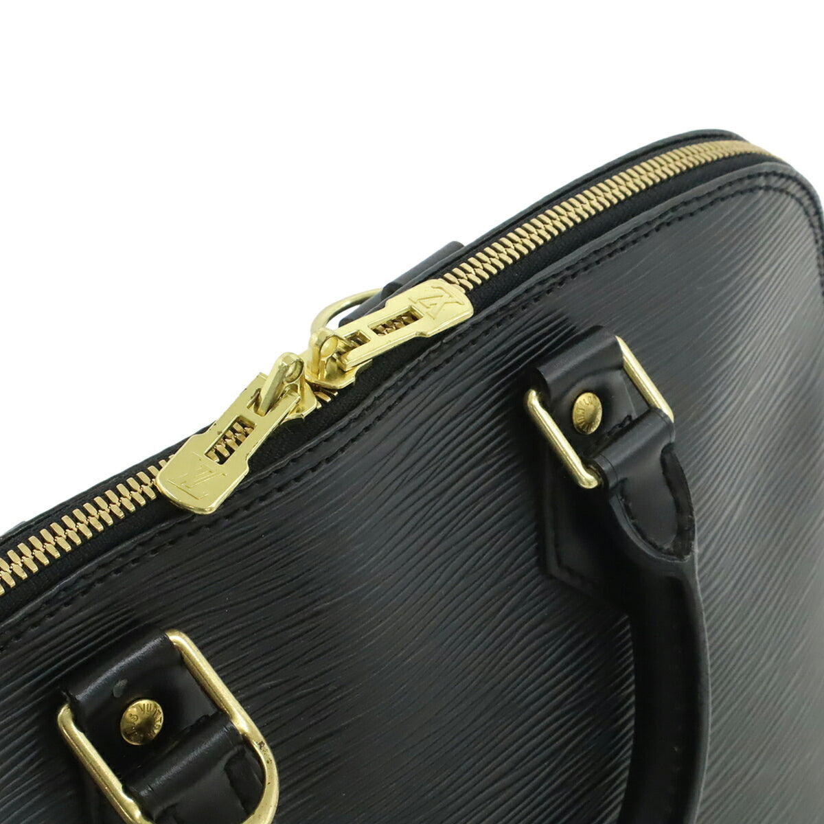 Louis Vuitton Noir Epi Leather Handbag (Pre-Owned)