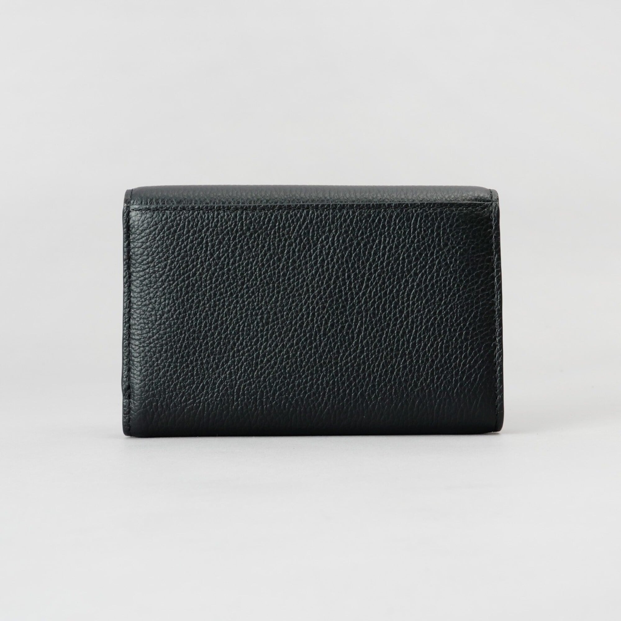 Chloé Marcie Black Leather Wallet (Tri-Fold) (Pre-Owned)