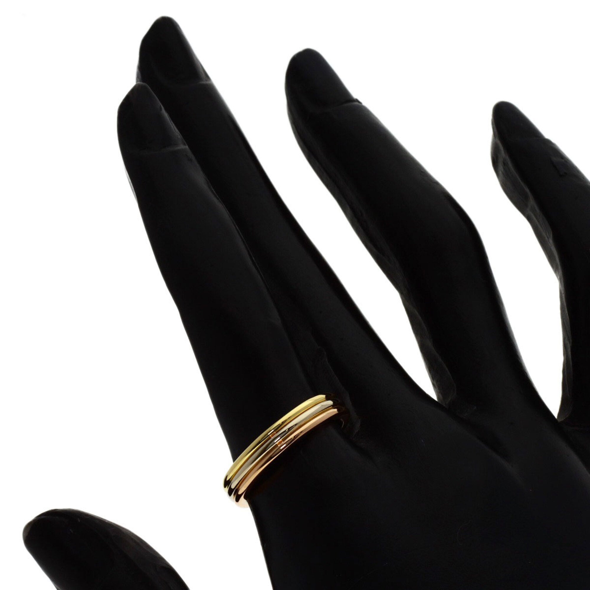 Cartier Yellow Gold (18K) Pink Gold (18K) White Gold (18K) Band Ring (Pre-Owned)