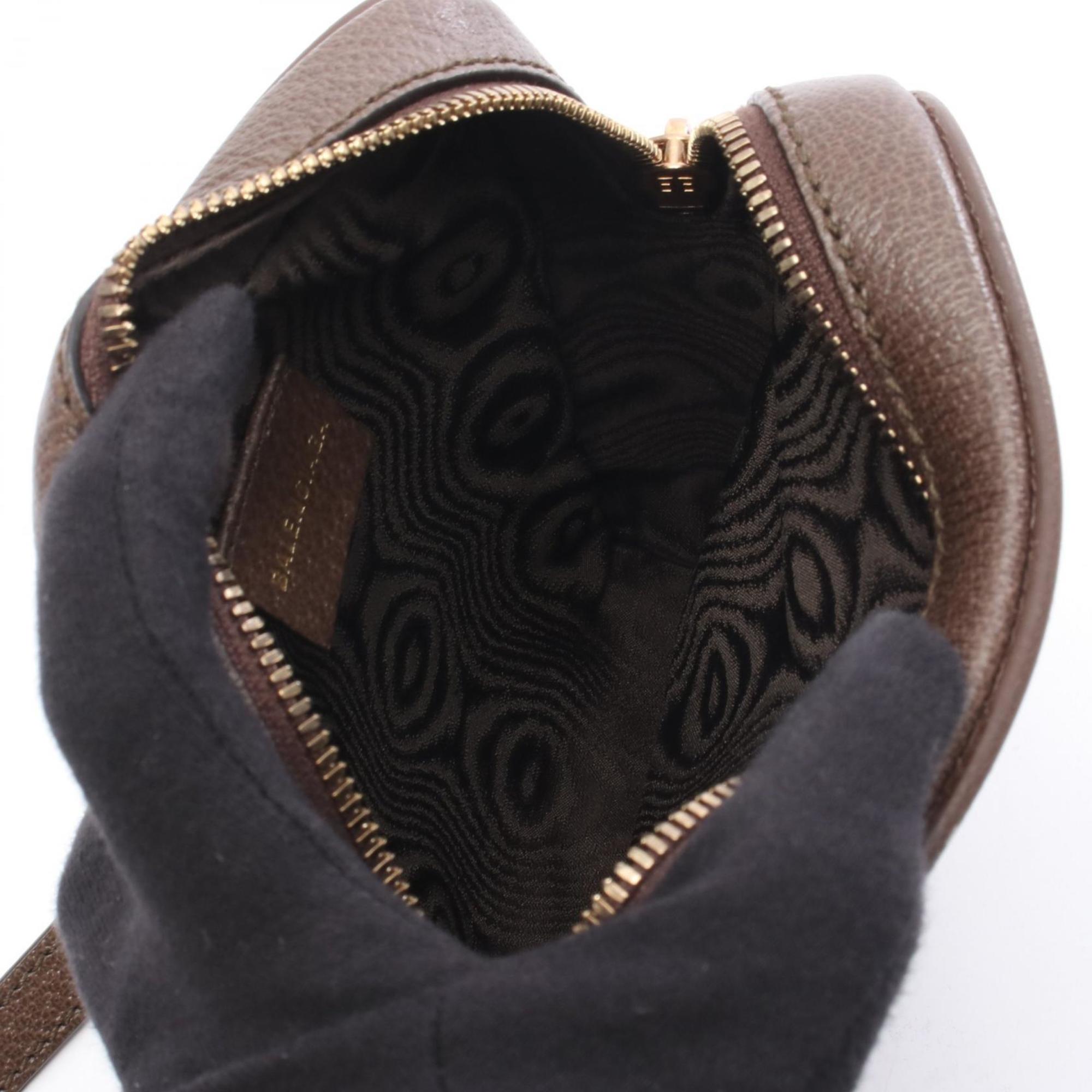 Balenciaga Beige Brown Coated Canvas Leather Handbag Shoulder Bag (Pre-Owned)