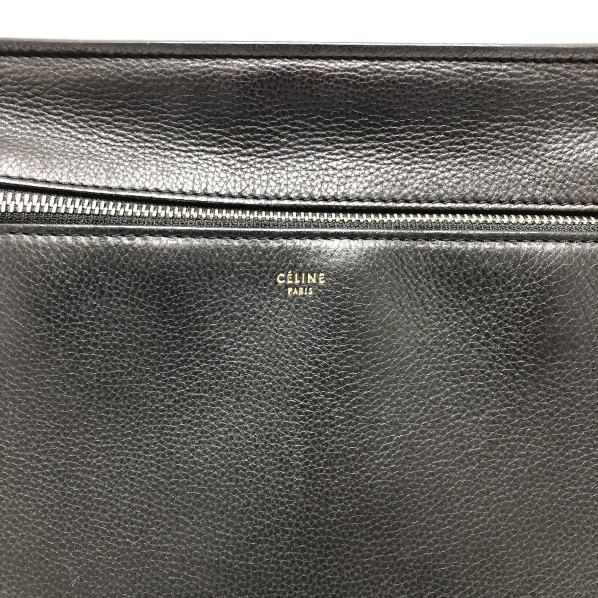 Celine Black Leather Shoulder Bag (Pre-Owned)