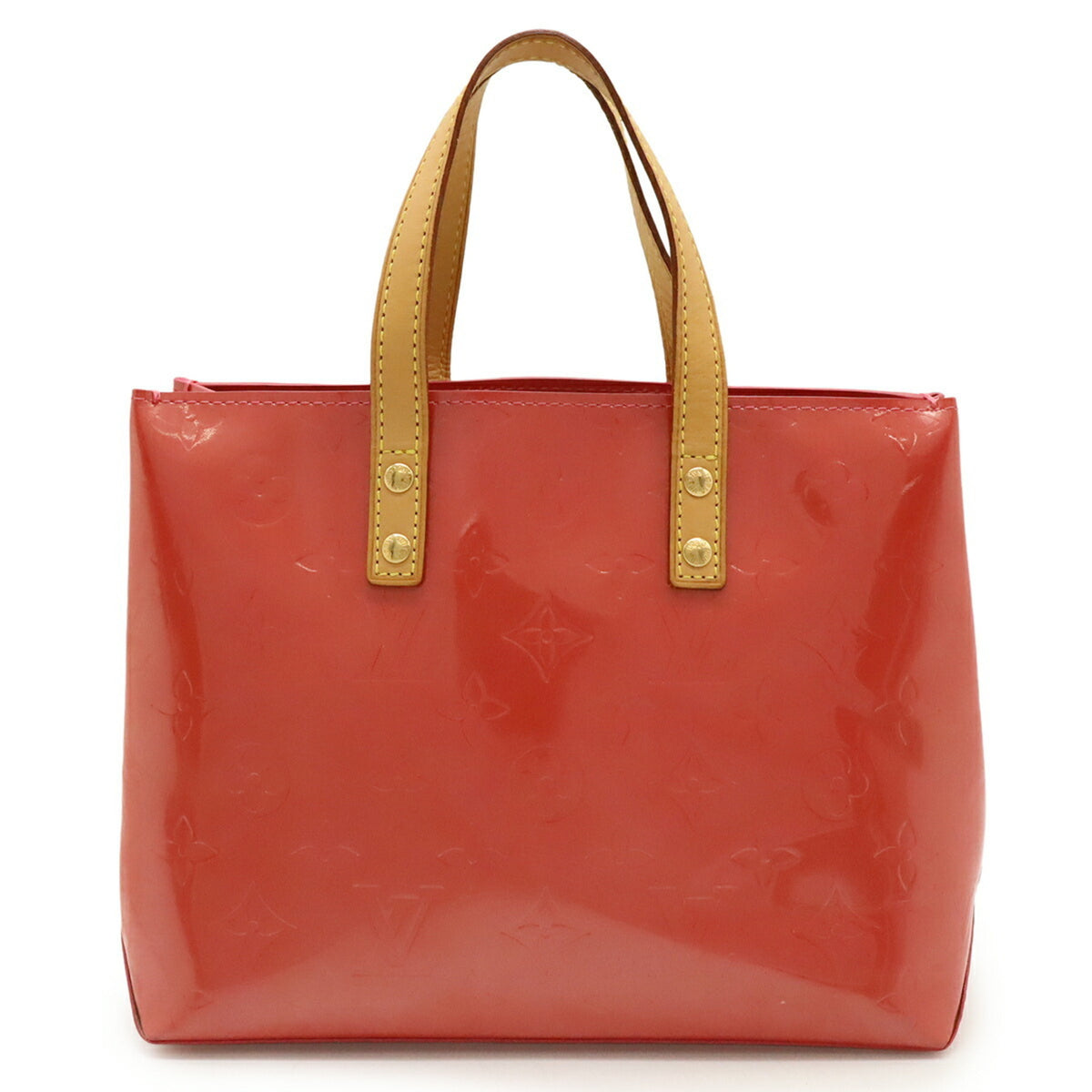 Louis Vuitton Monogram Vernis Framboise Handbag Tote Bag (Pre-Owned)