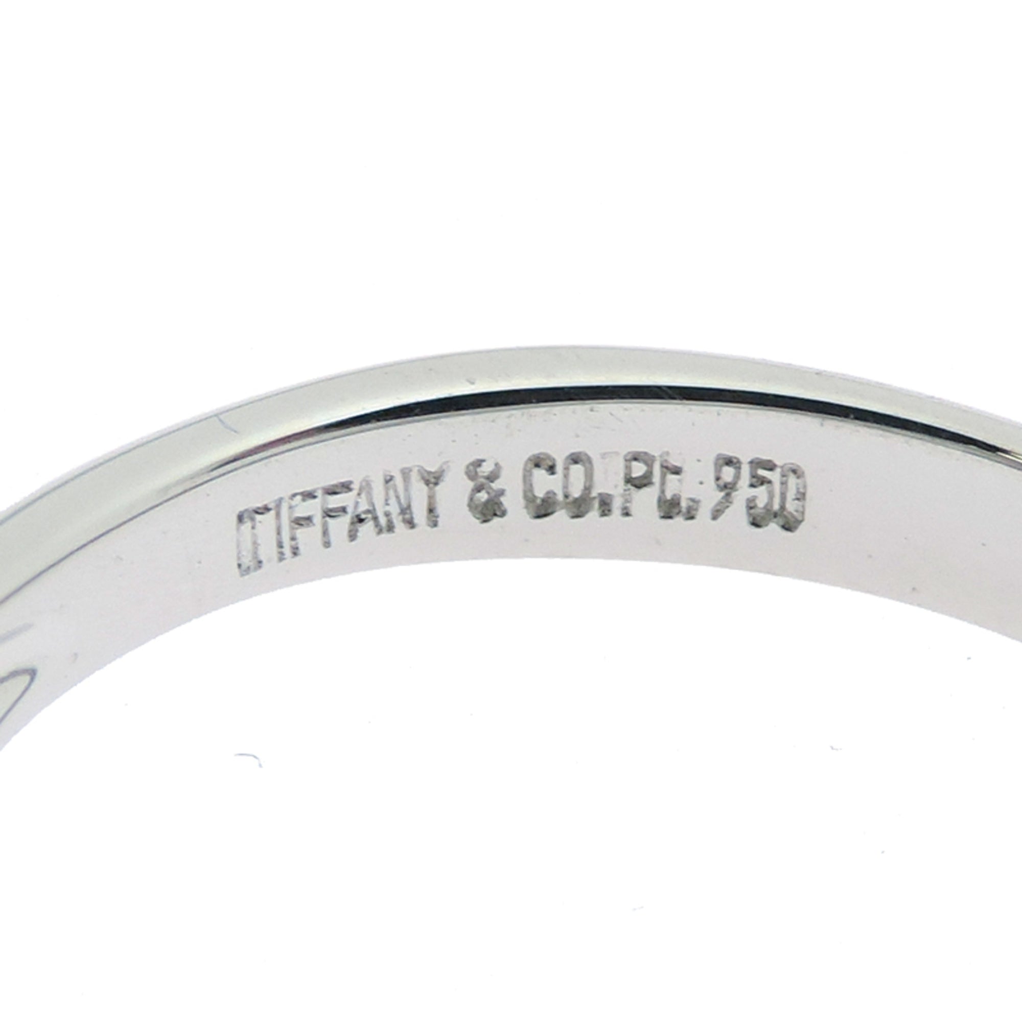 Tiffany Platinum 950 Band Ring (Pre-Owned)