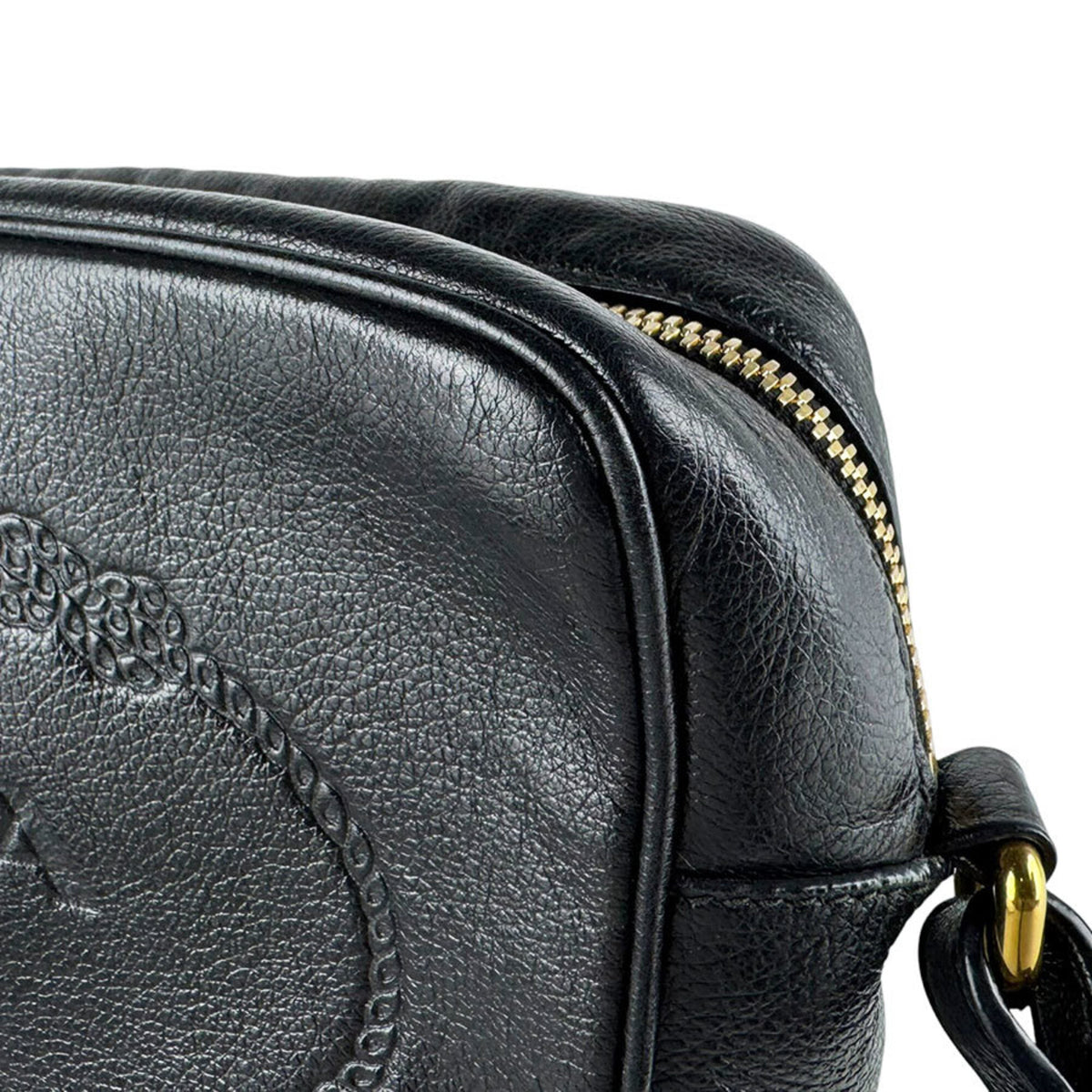 Prada Black Leather Shoulder Bag (Pre-Owned)