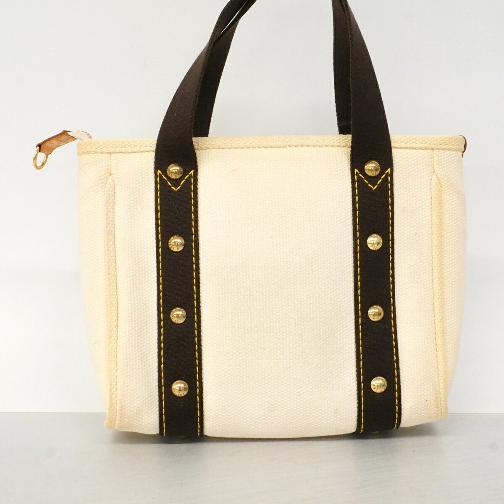 Louis Vuitton Ecru Handbag (Pre-Owned)