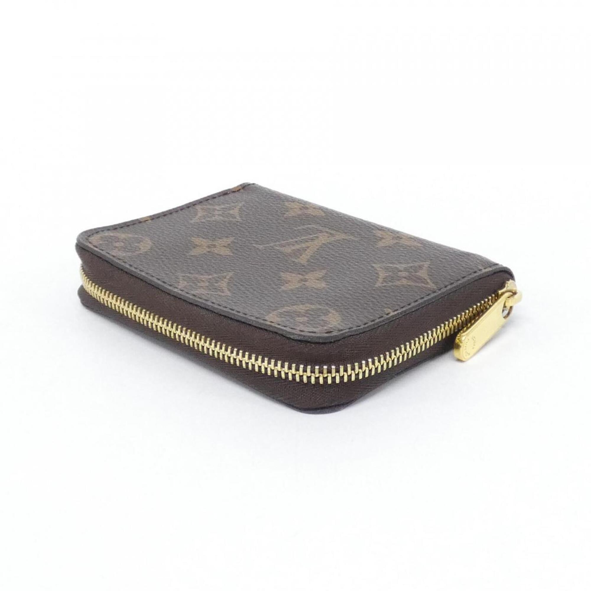 Louis Vuitton Marron Coated Canvas Coin Purse/Coin Case (Pre-Owned)