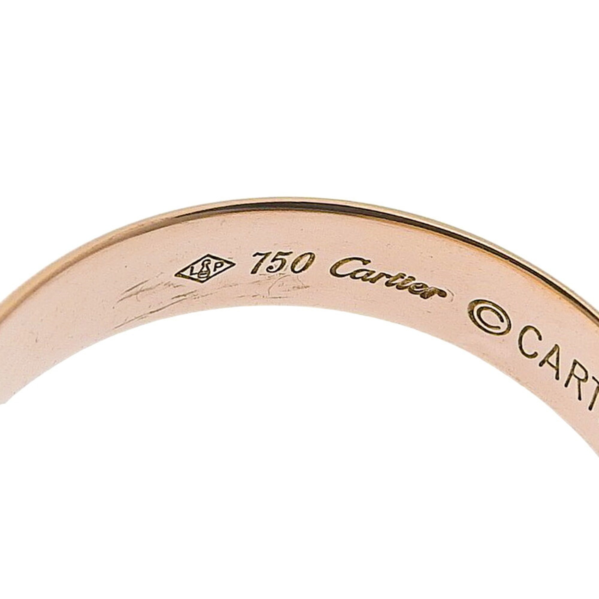 Cartier Pink Gold White Gold Yellow Gold Yellow Gold (18K) Pink Gold (18K) White Gold (18K) Band Ring (Pre-Owned)