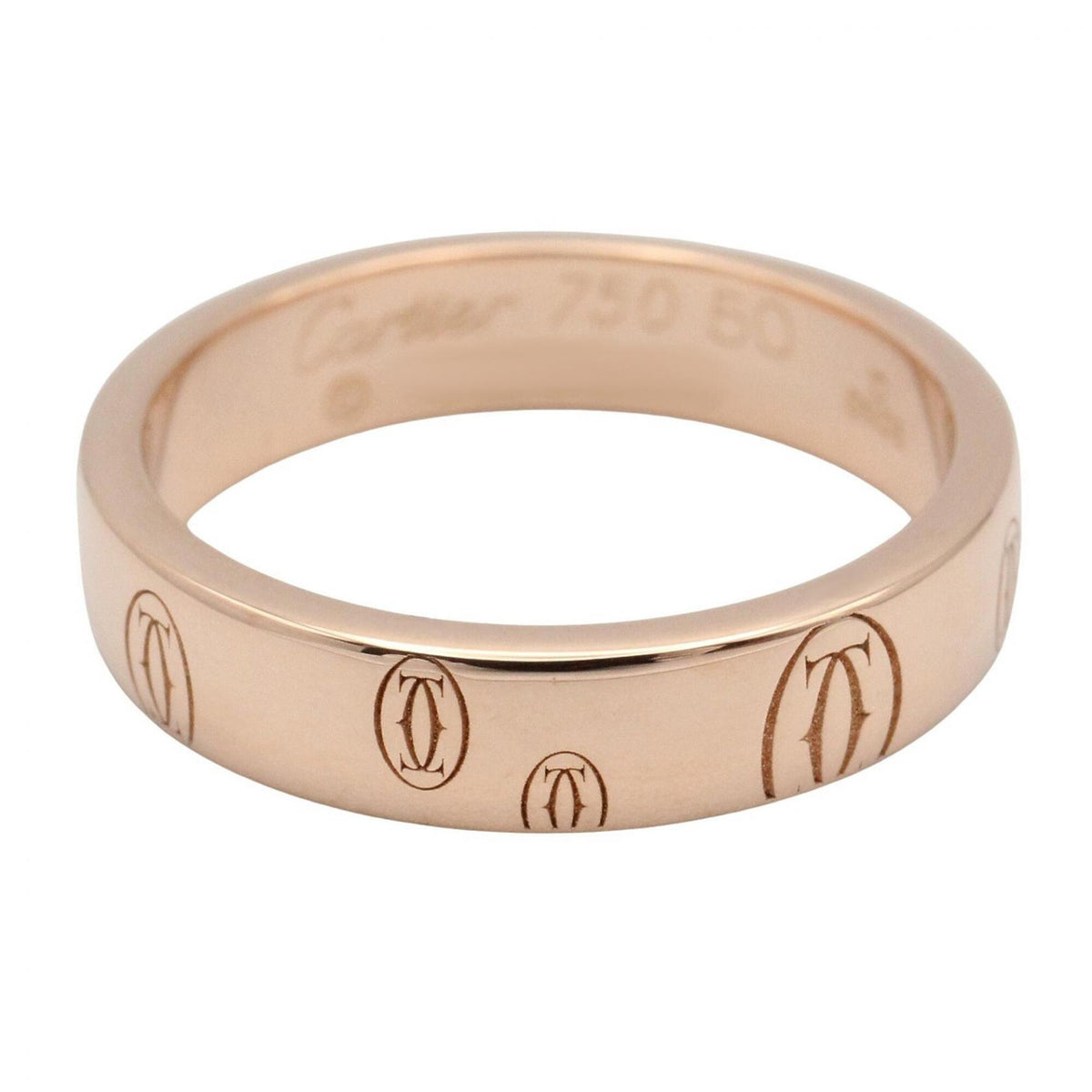 Cartier Gold Pink Gold (18K) Band Ring (Pre-Owned)