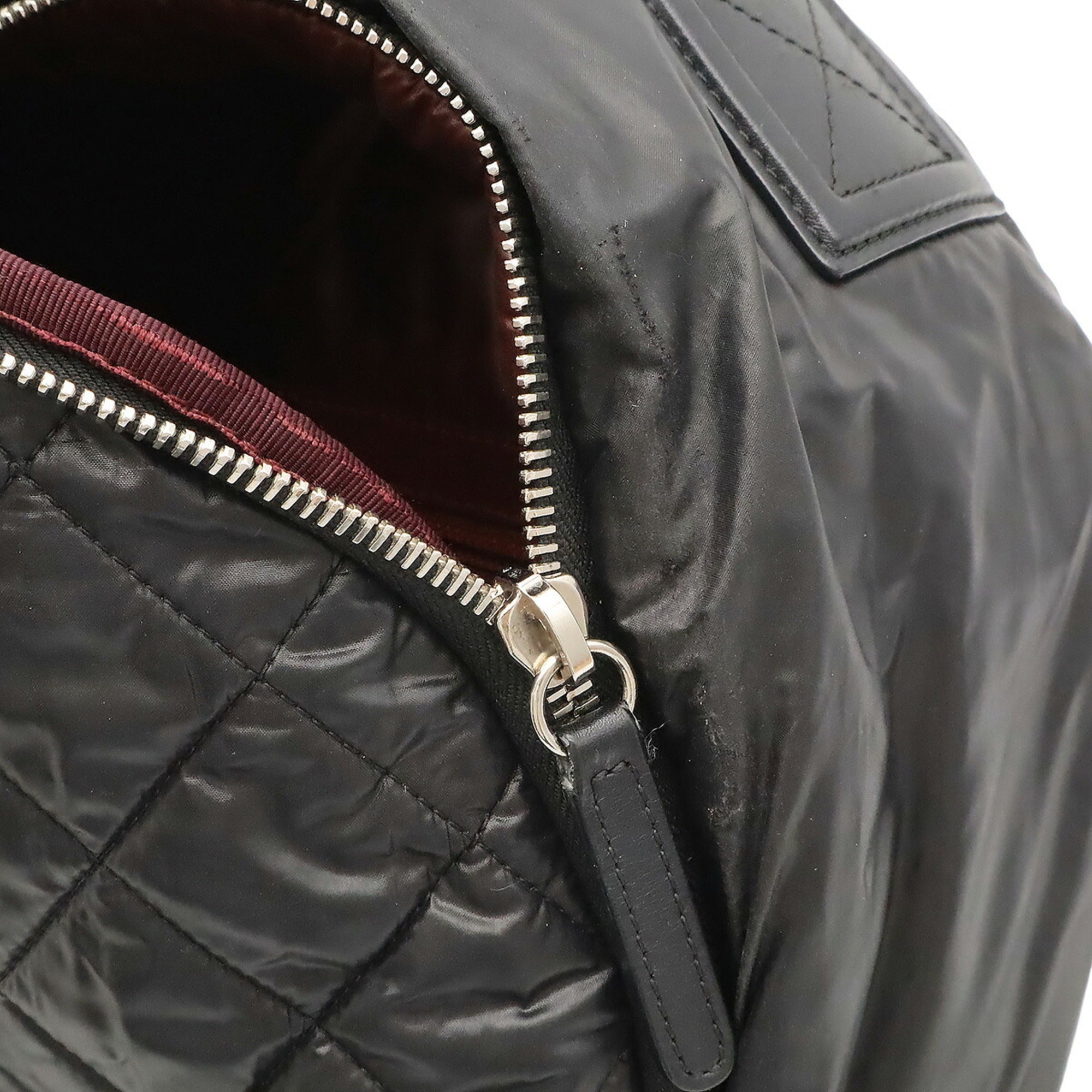 Chanel Black Bordeaux Quilting Backpack (Pre-Owned)