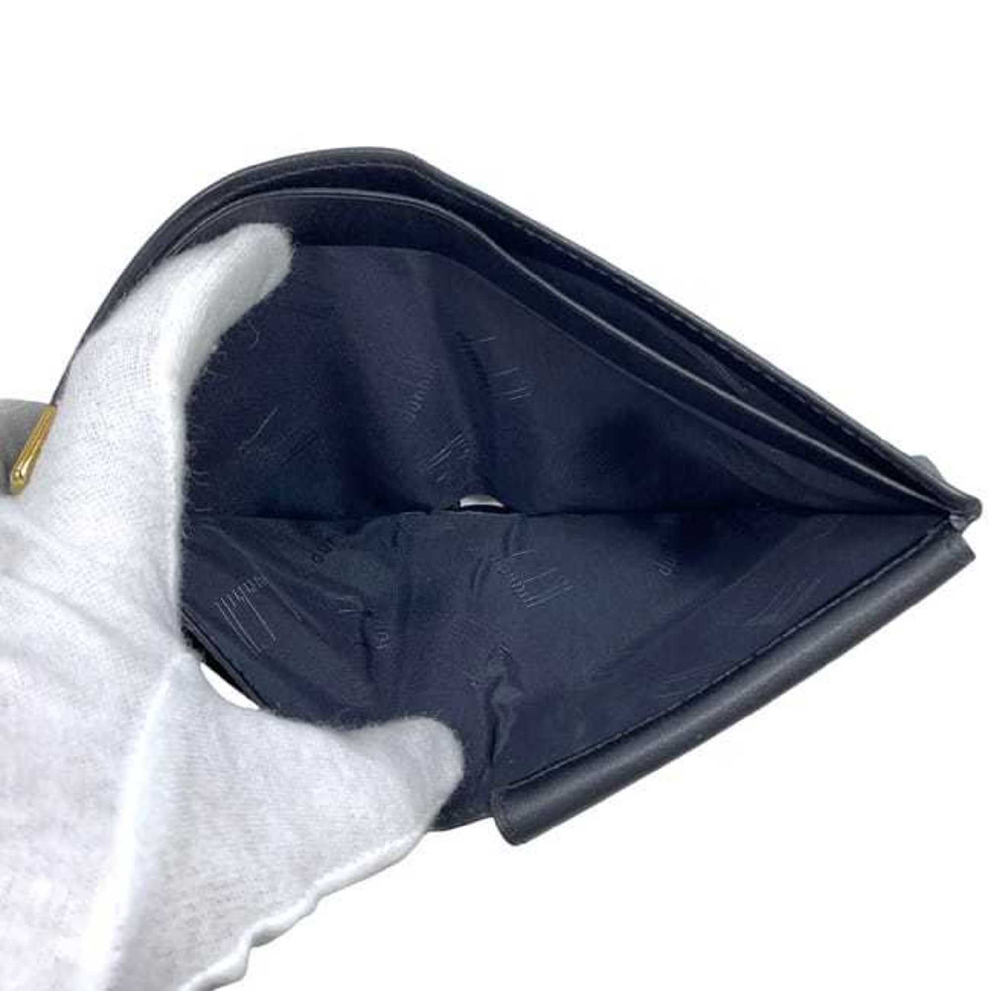 Dunhill Black Leather Wallet (Bi-Fold) (Pre-Owned)