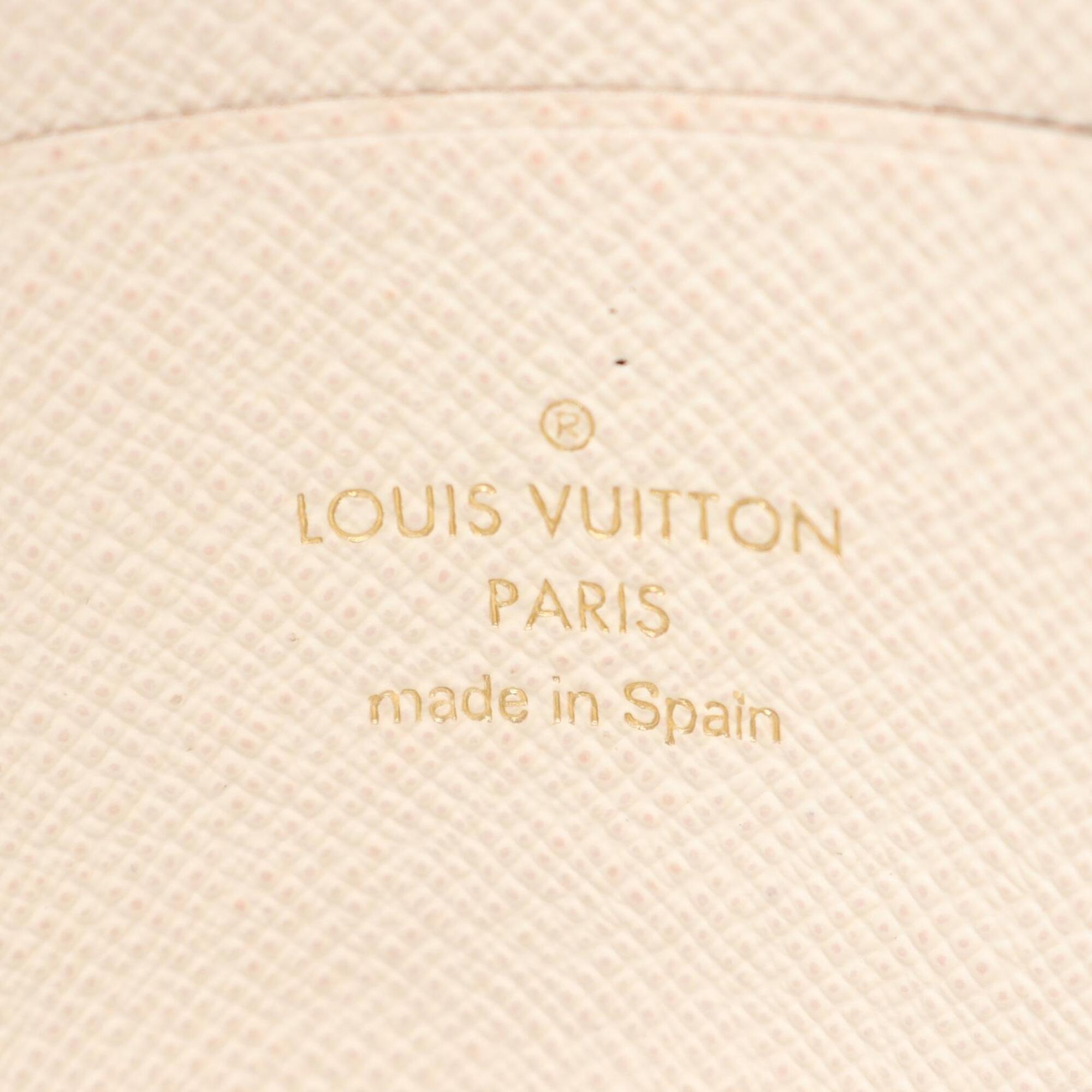 Louis Vuitton Multi-Color Orange Coated Canvas Handbag Pochette Shoulder Bag (Pre-Owned)