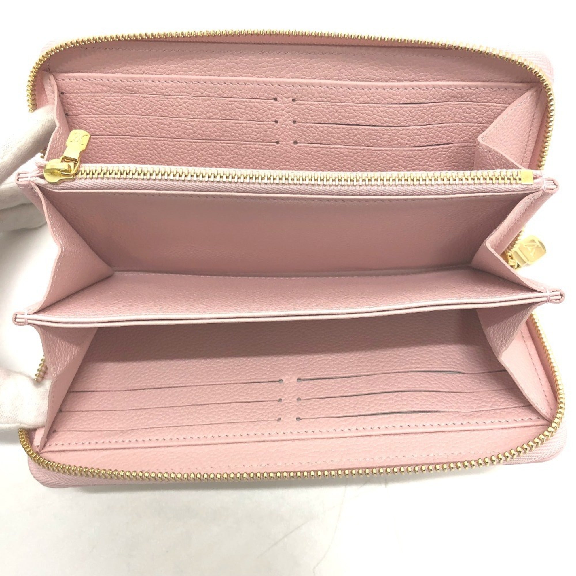 Louis Vuitton Monogram Empreinte Light Pink Monogram Empreinte Long Wallet (Bi-Fold) (Pre-Owned)