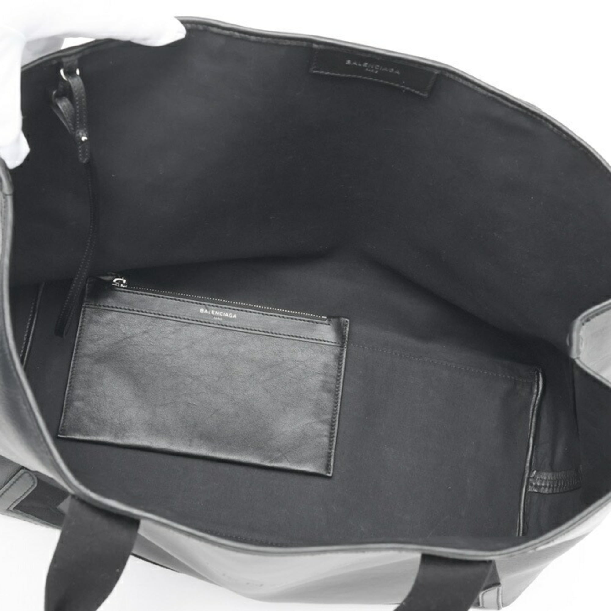 Balenciaga Black Leather Tote Bag (Pre-Owned)