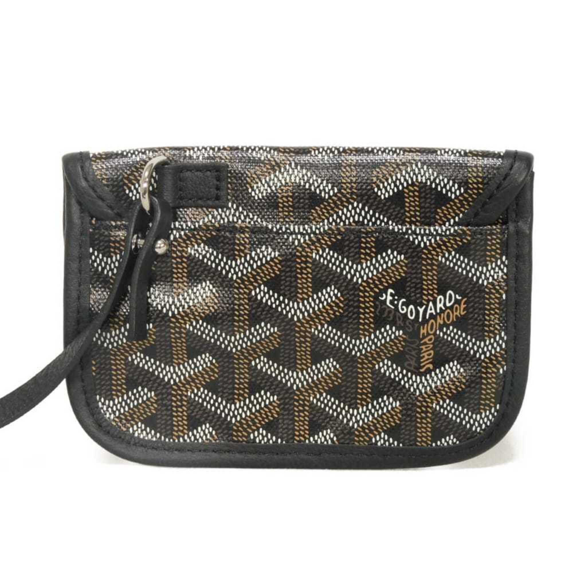 Goyard Black Canvas Leather Tote Bag (Pre-Owned)