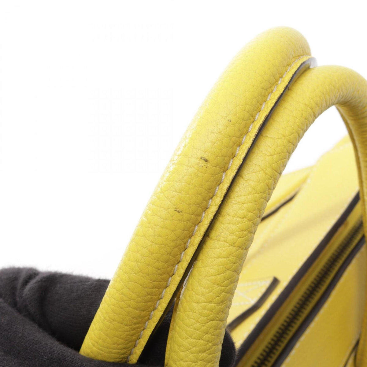 Celine Yellow Leather Handbag (Pre-Owned)