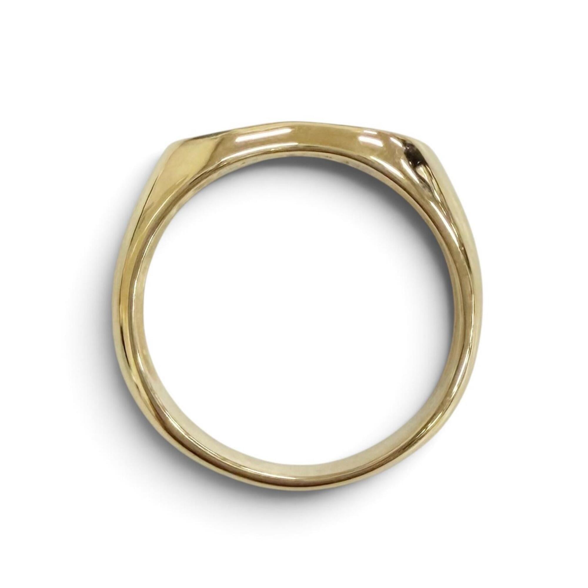 Tiffany Yellow Gold Yellow Gold (18K) Band Ring (Pre-Owned)