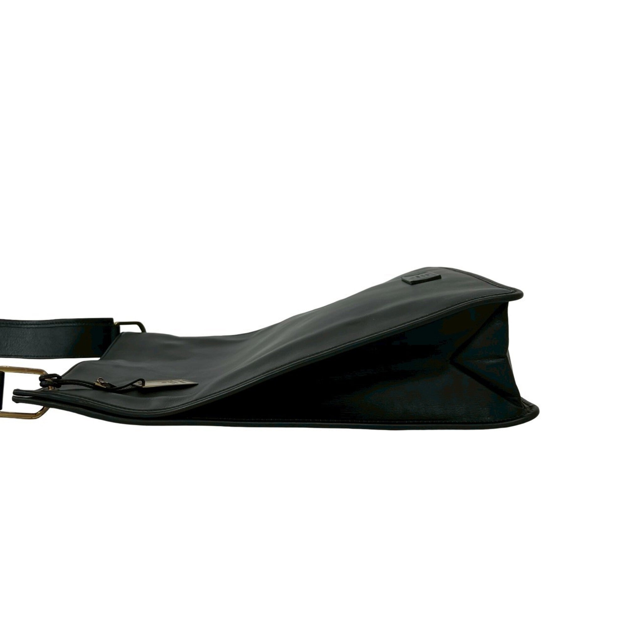 Gucci Black Leather Shoulder Bag (Pre-Owned)