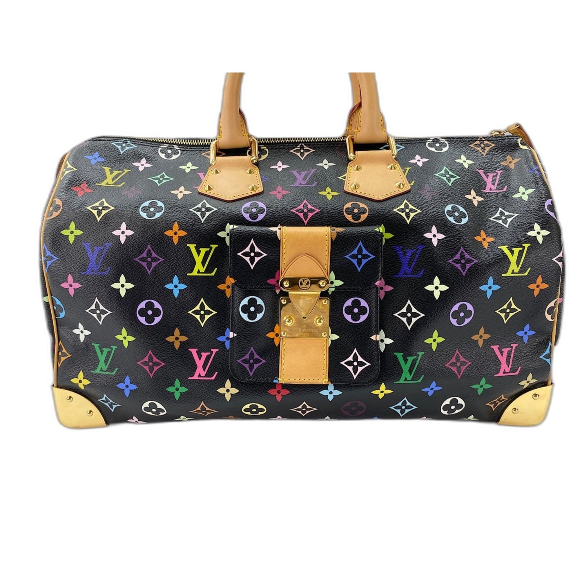Louis Vuitton Black Multi-Color Handbag (Pre-Owned)