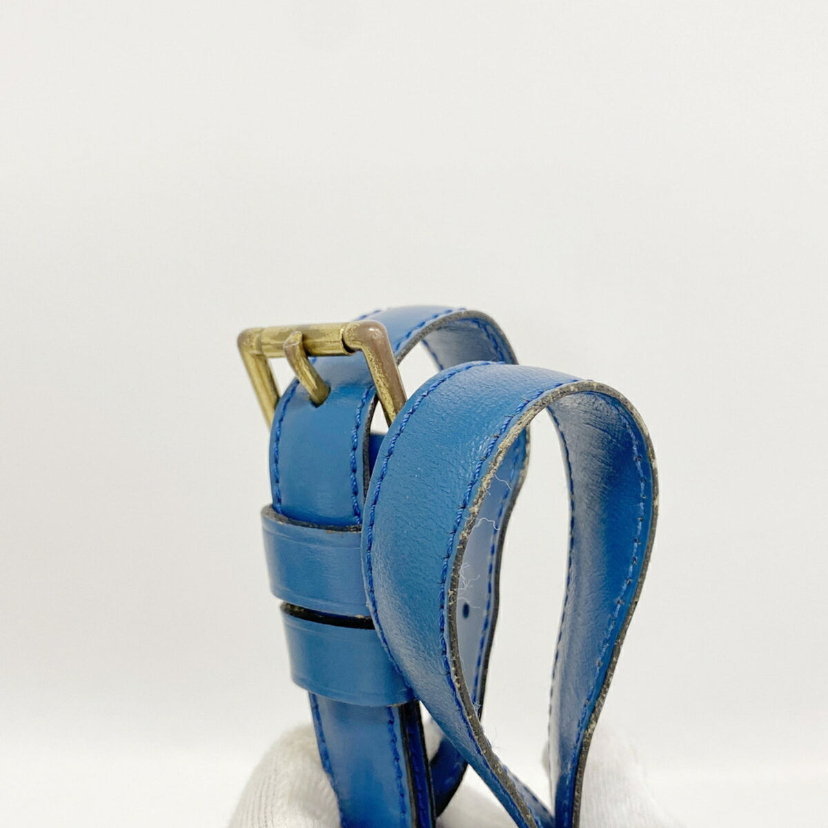 Louis Vuitton Toledo Blue Shoulder Bag (Pre-Owned)