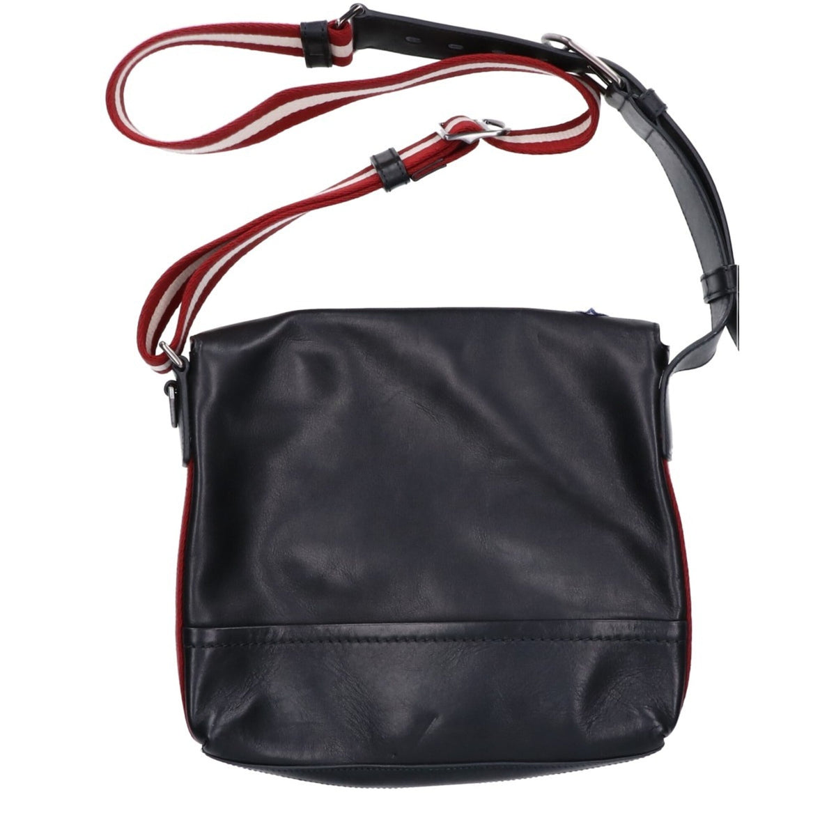Bally Black Leather Shoulder Bag (Pre-Owned)