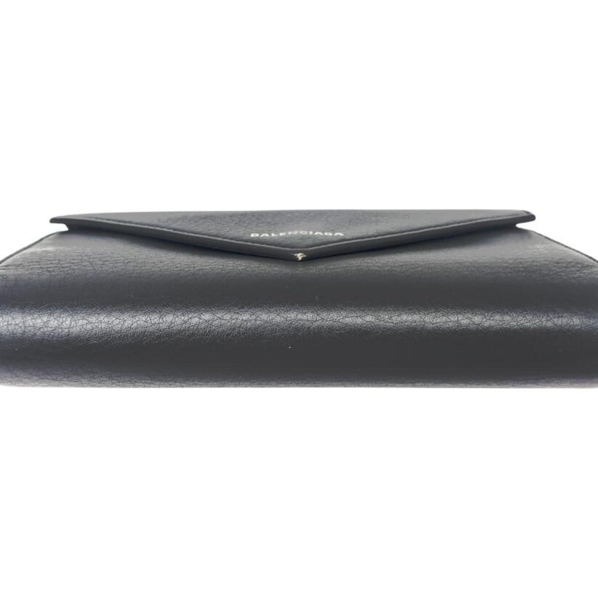 Balenciaga Black Leather Long Wallet (Bi-Fold) (Pre-Owned)