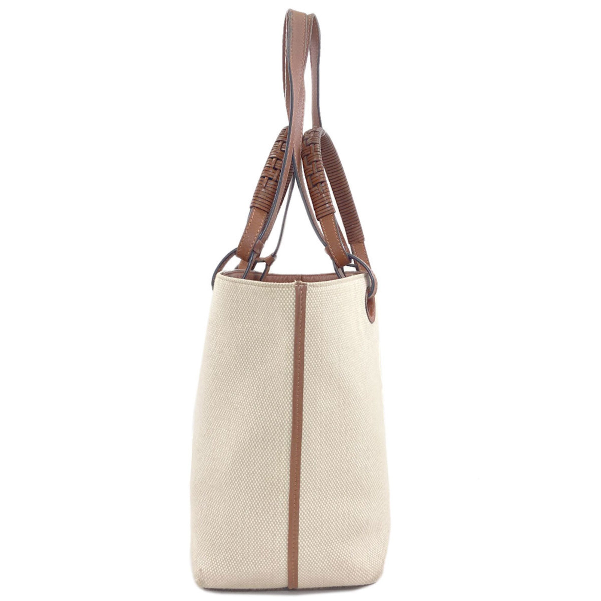 Loewe Beige Canvas Tote Bag (Pre-Owned)
