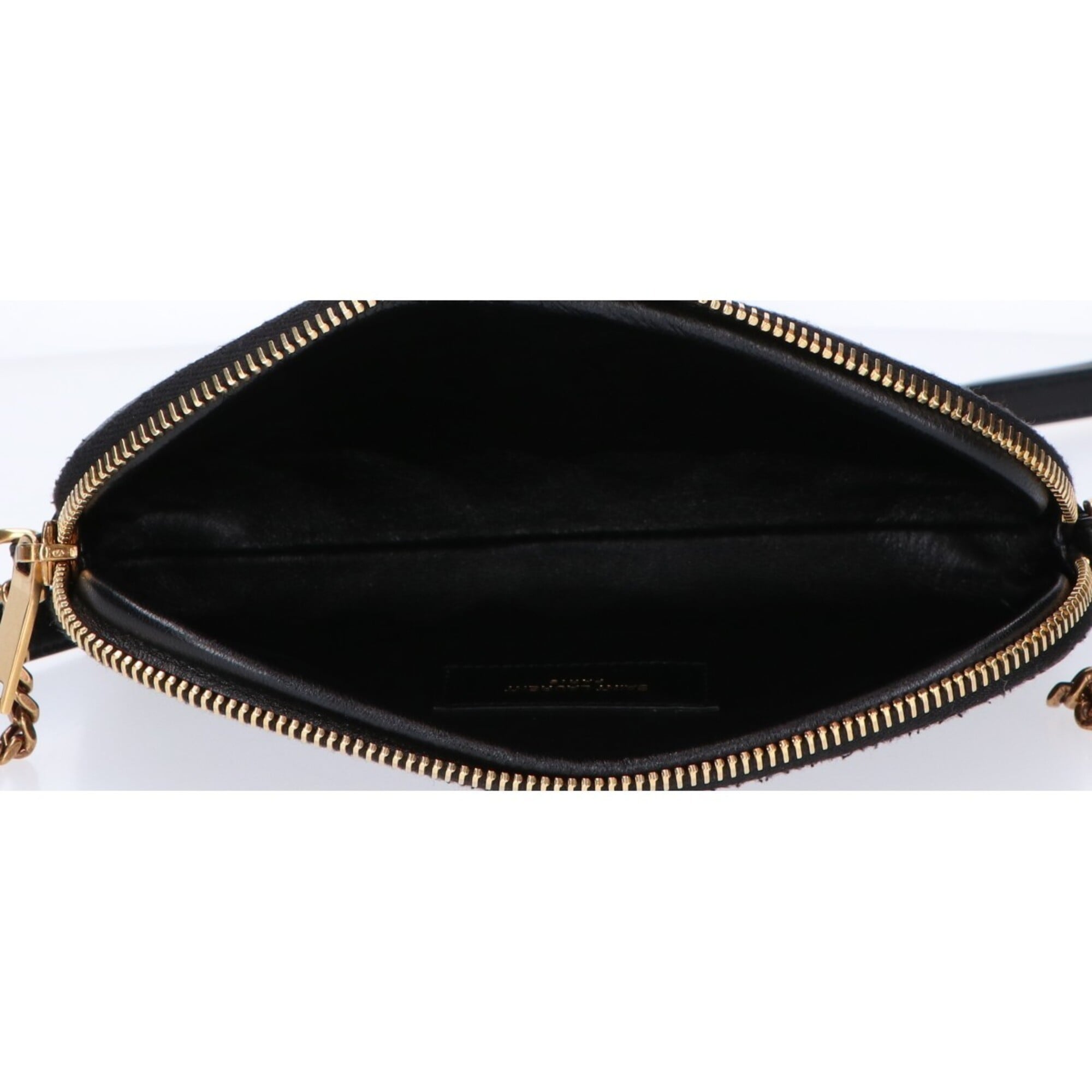 Yves Saint Laurent Black Leather Shoulder Bag (Pre-Owned)