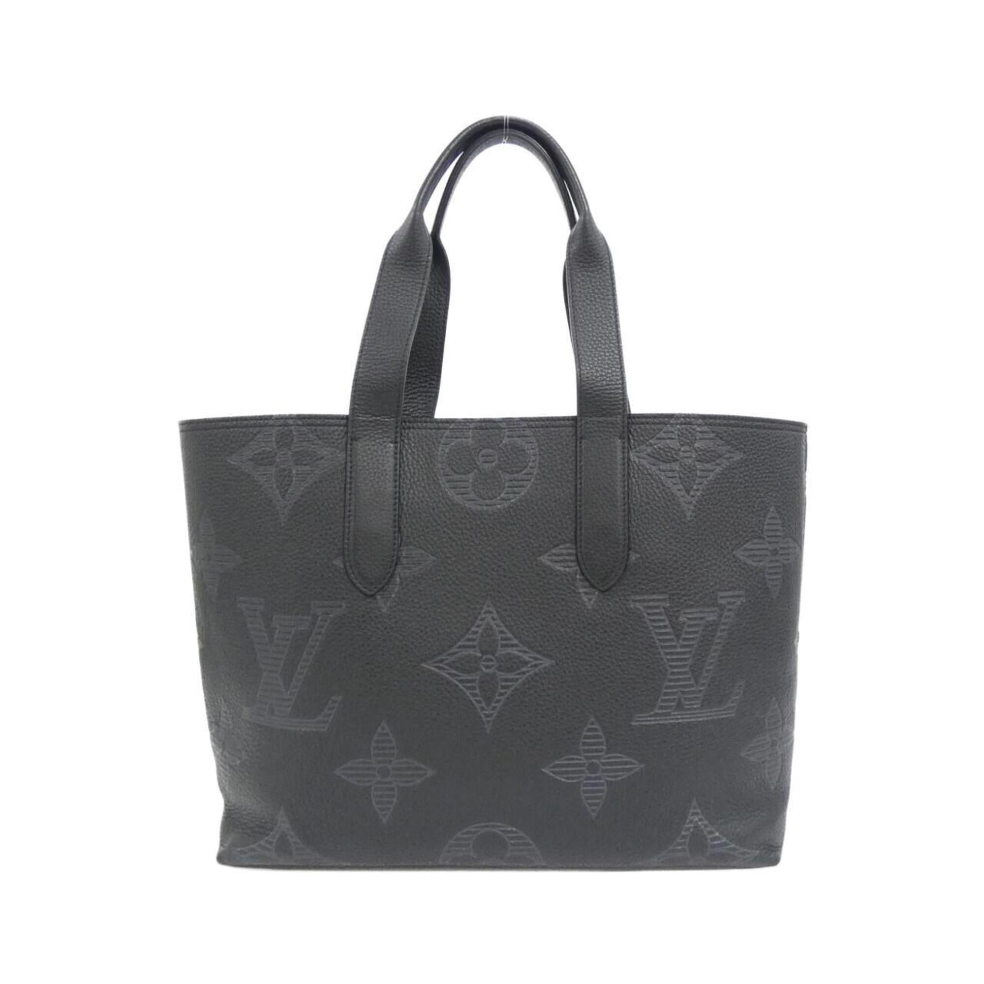 Louis Vuitton Black Leather Handbag Pouch (Pre-Owned)