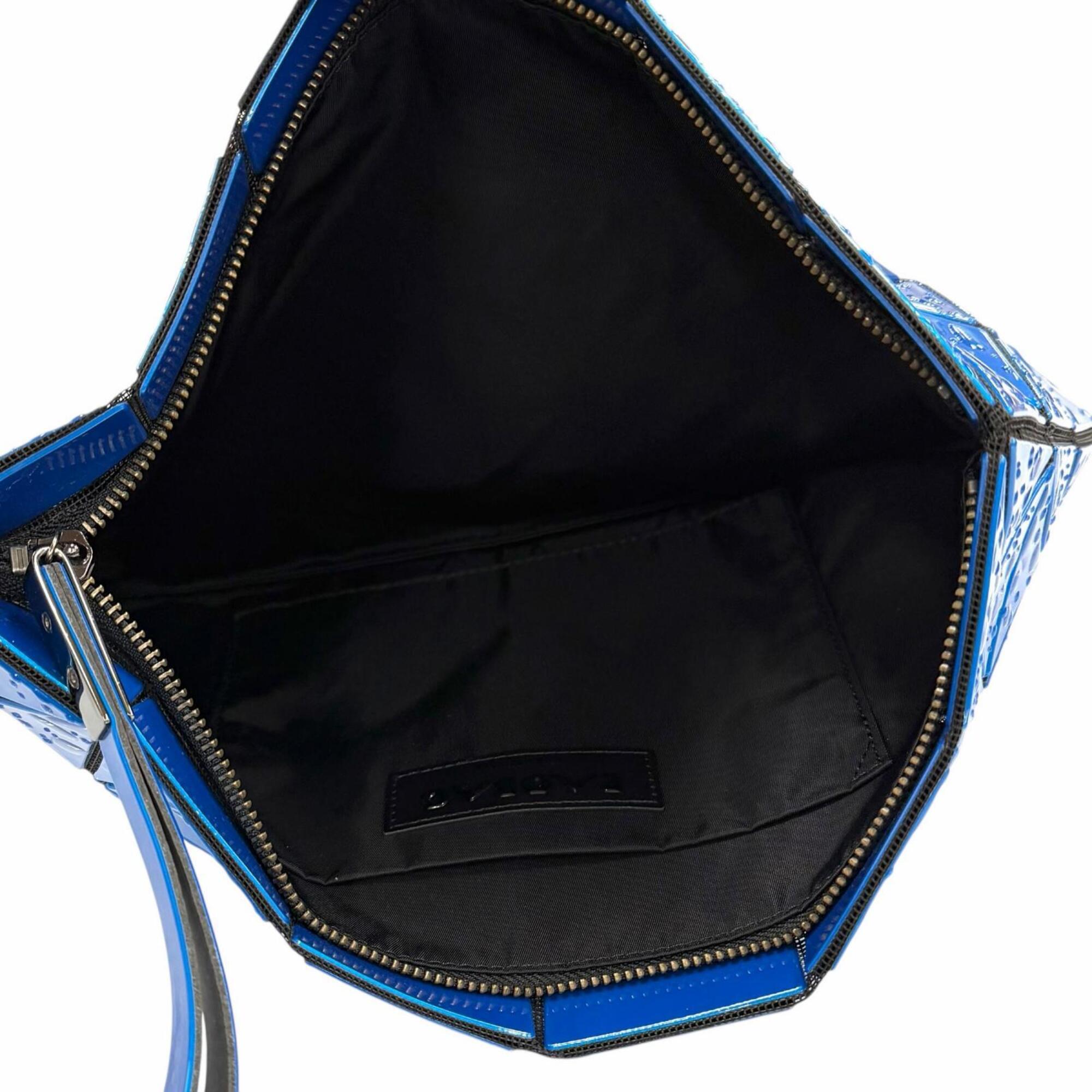 Issey Miyake Blue Polyester Nylon Elastane Brass Clutch Bag (Pre-Owned)
