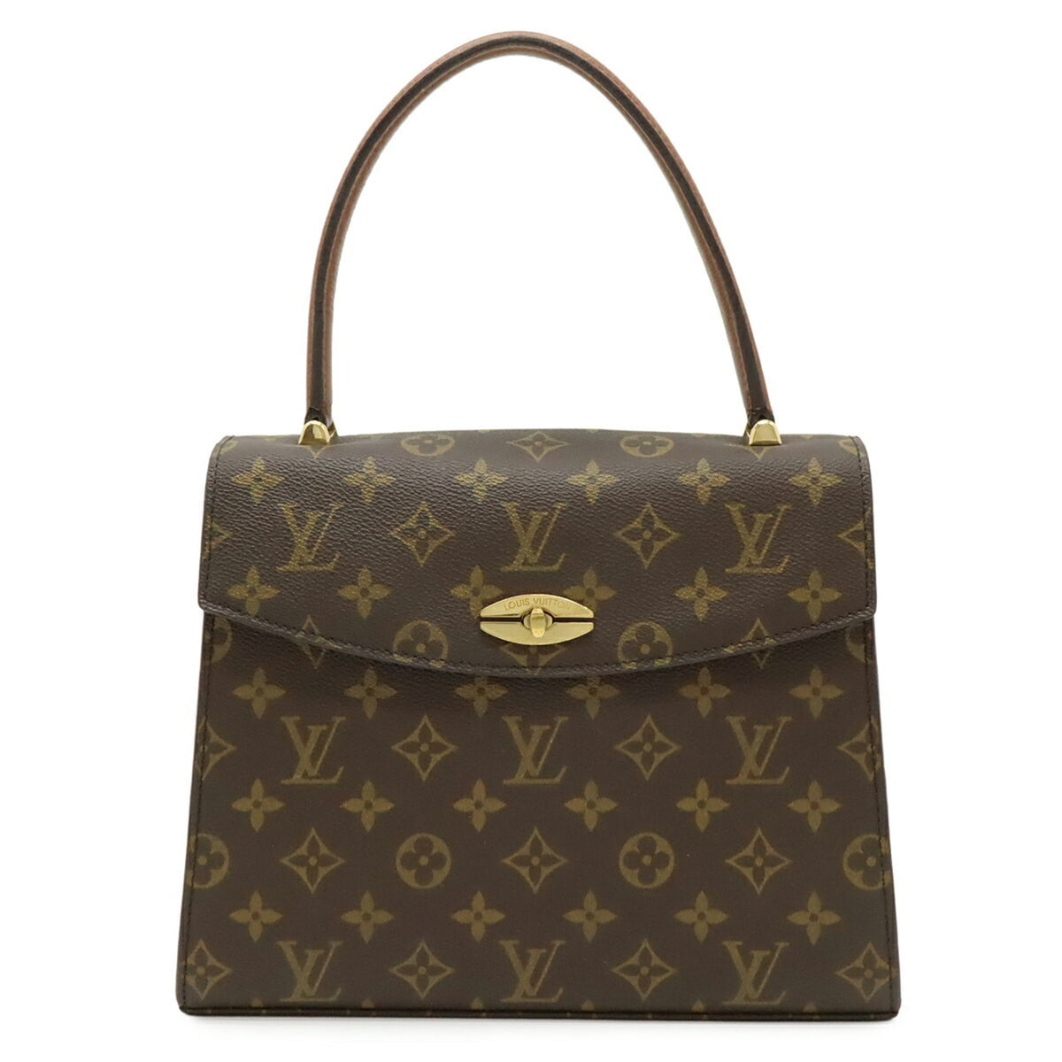Louis Vuitton Brown Monogram Canvas Pvc Coated Canvas Handbag (Pre-Owned)