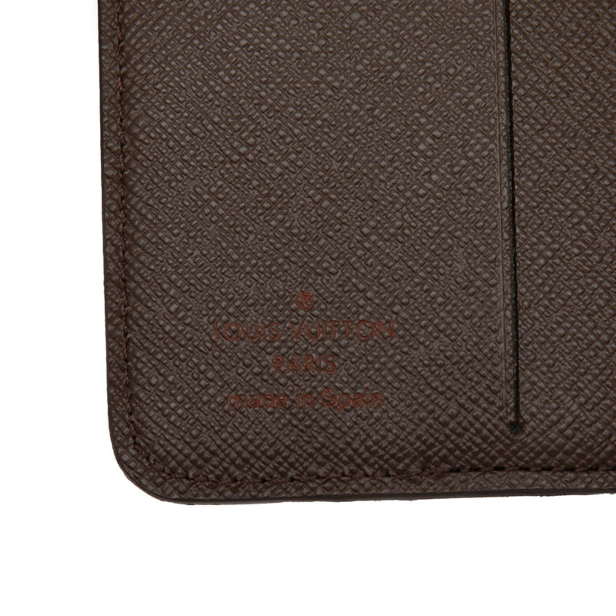 Louis Vuitton Brown Pvc Leather Wallet (Bi-Fold) (Pre-Owned)