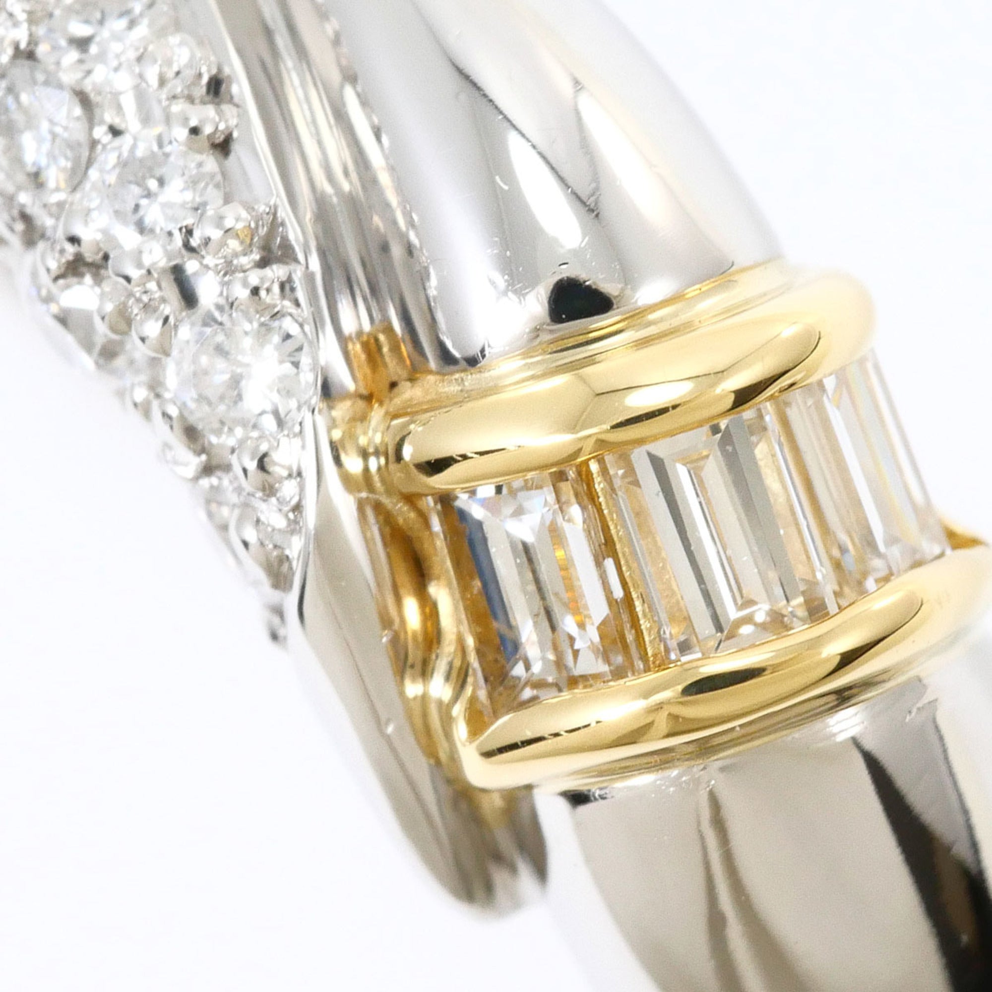 Unbranded Platinum Yellow Gold Yellow Gold (18K) Platinum 900 Band Ring (Pre-Owned)