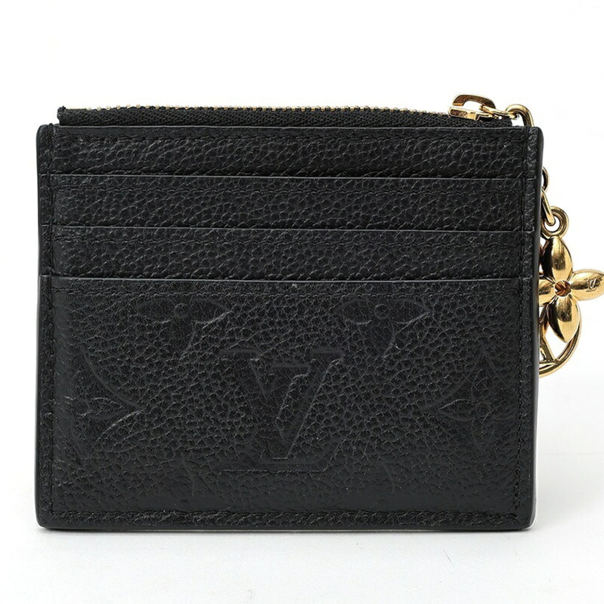 Louis Vuitton Black Monogram Empreinte Leather Coin Purse/Coin Case (Pre-Owned)