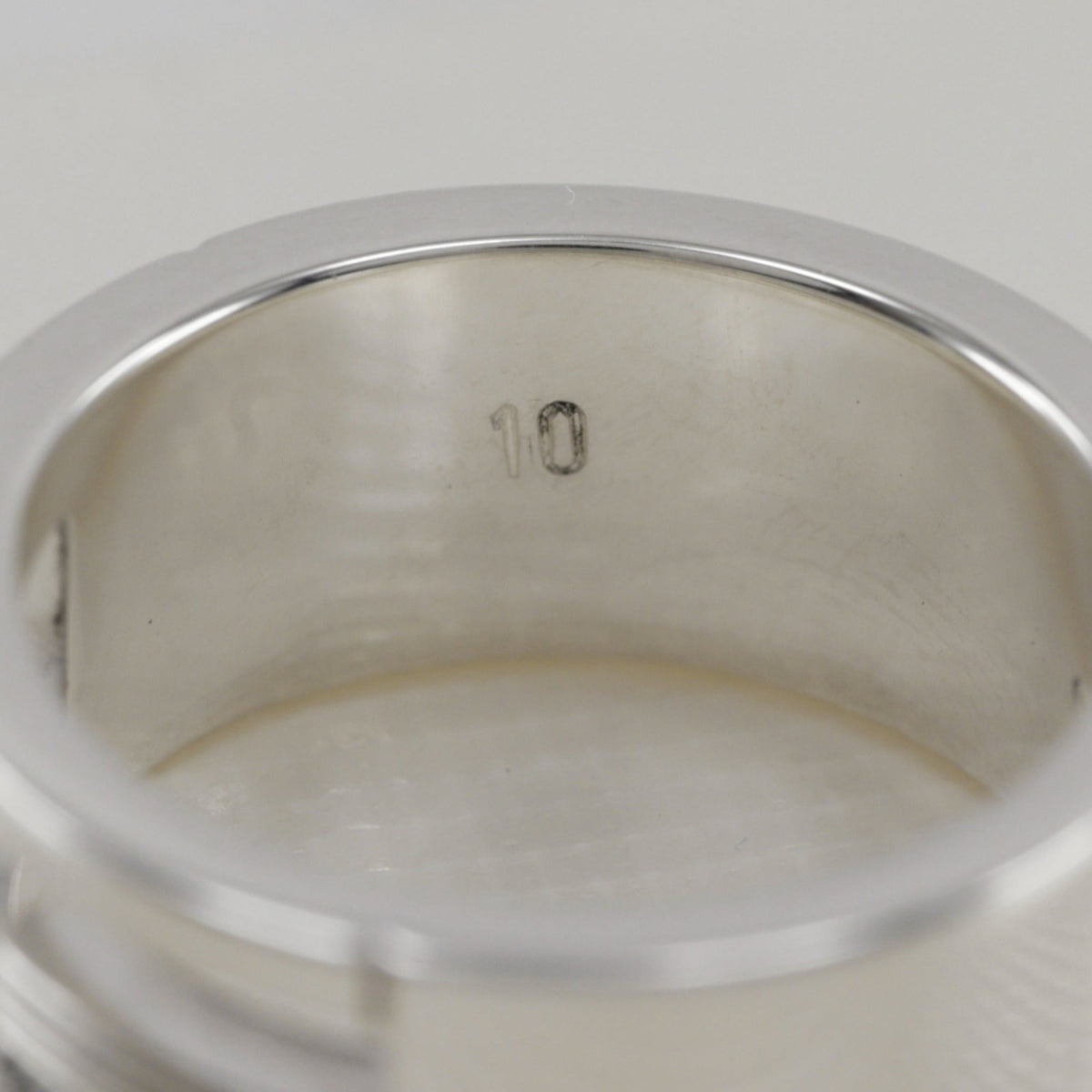 Gucci Silver 925 Band Ring (Pre-Owned)