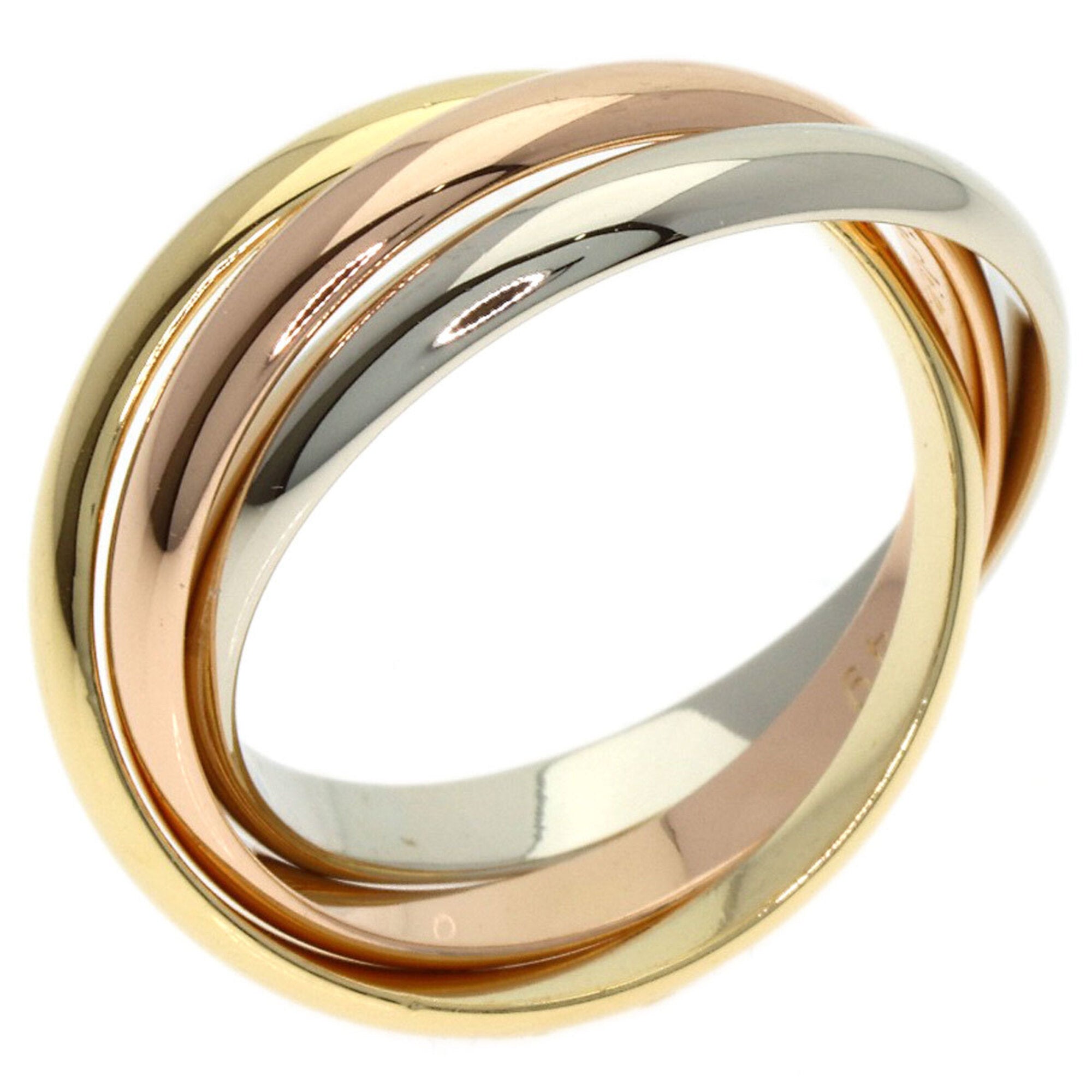 Cartier Yellow Gold (18K) Pink Gold (18K) White Gold (18K) Band Ring (Pre-Owned)