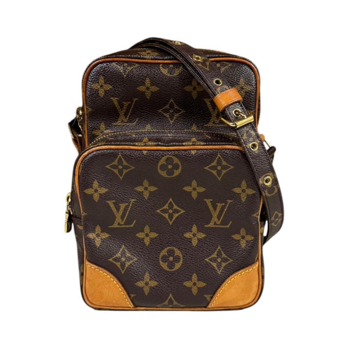 Louis Vuitton Monogram Brown Monogram Shoulder Bag (Pre-Owned)