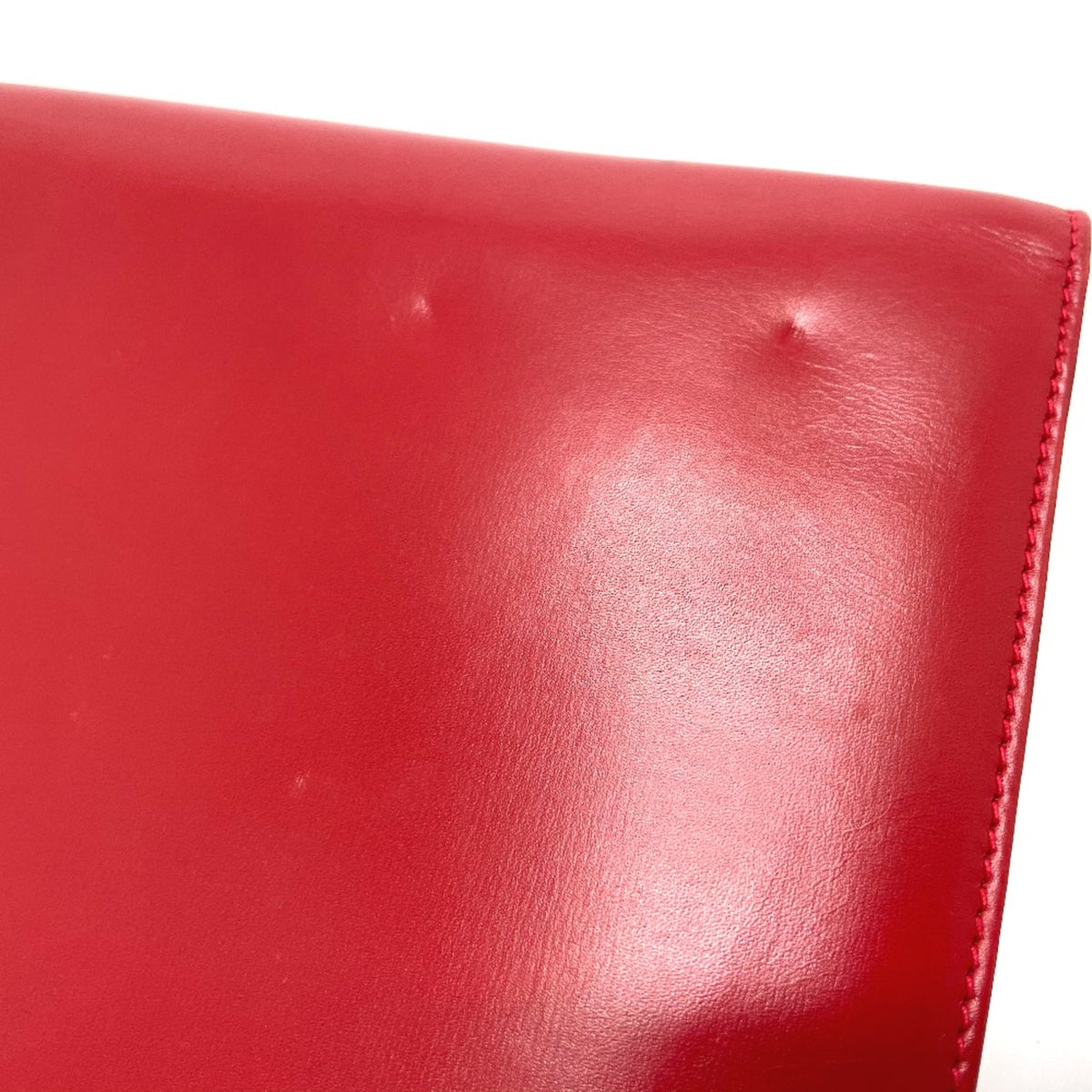 Gucci Red Leather Shoulder Bag (Pre-Owned)
