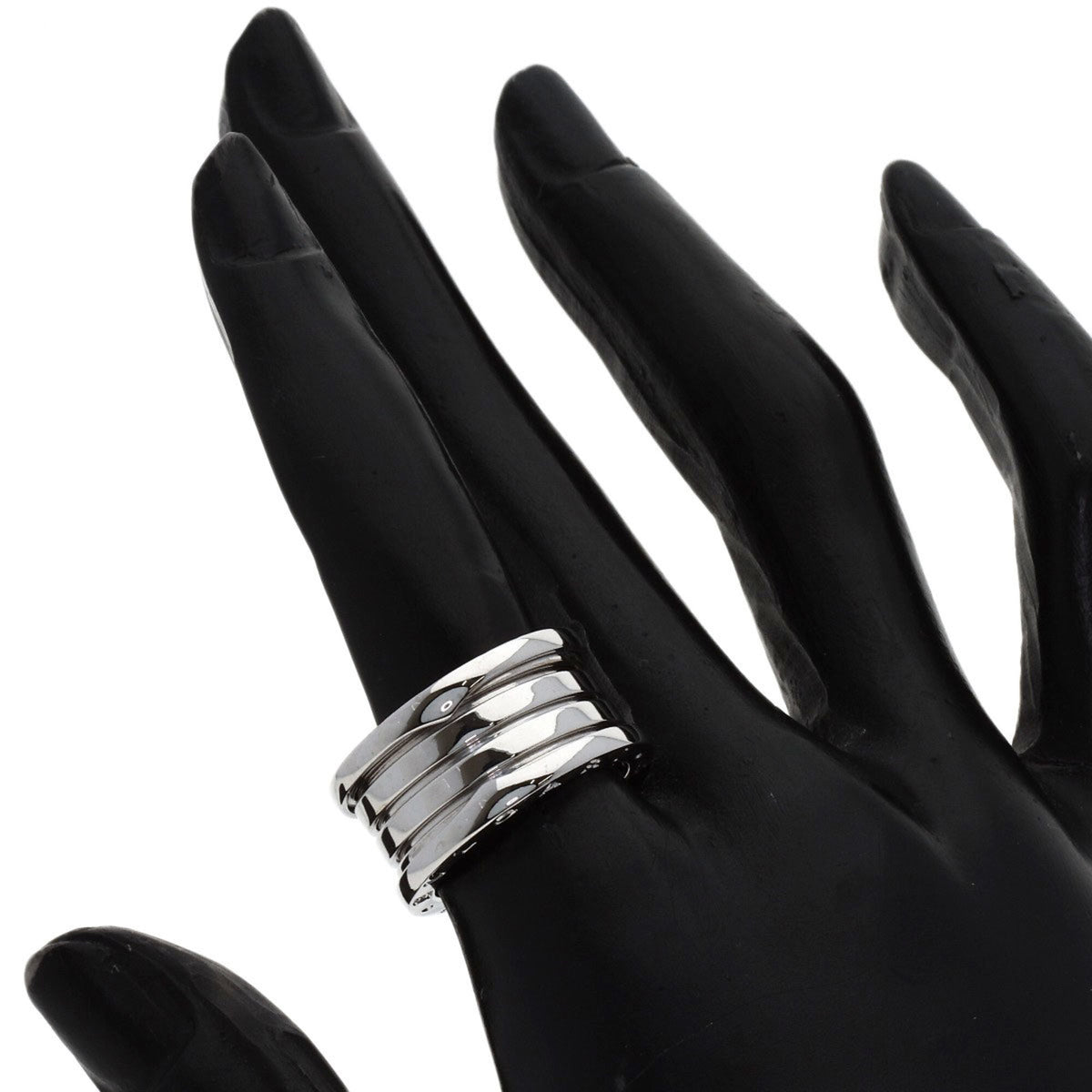 Bvlgari White Gold (18K) Band Ring (Pre-Owned)