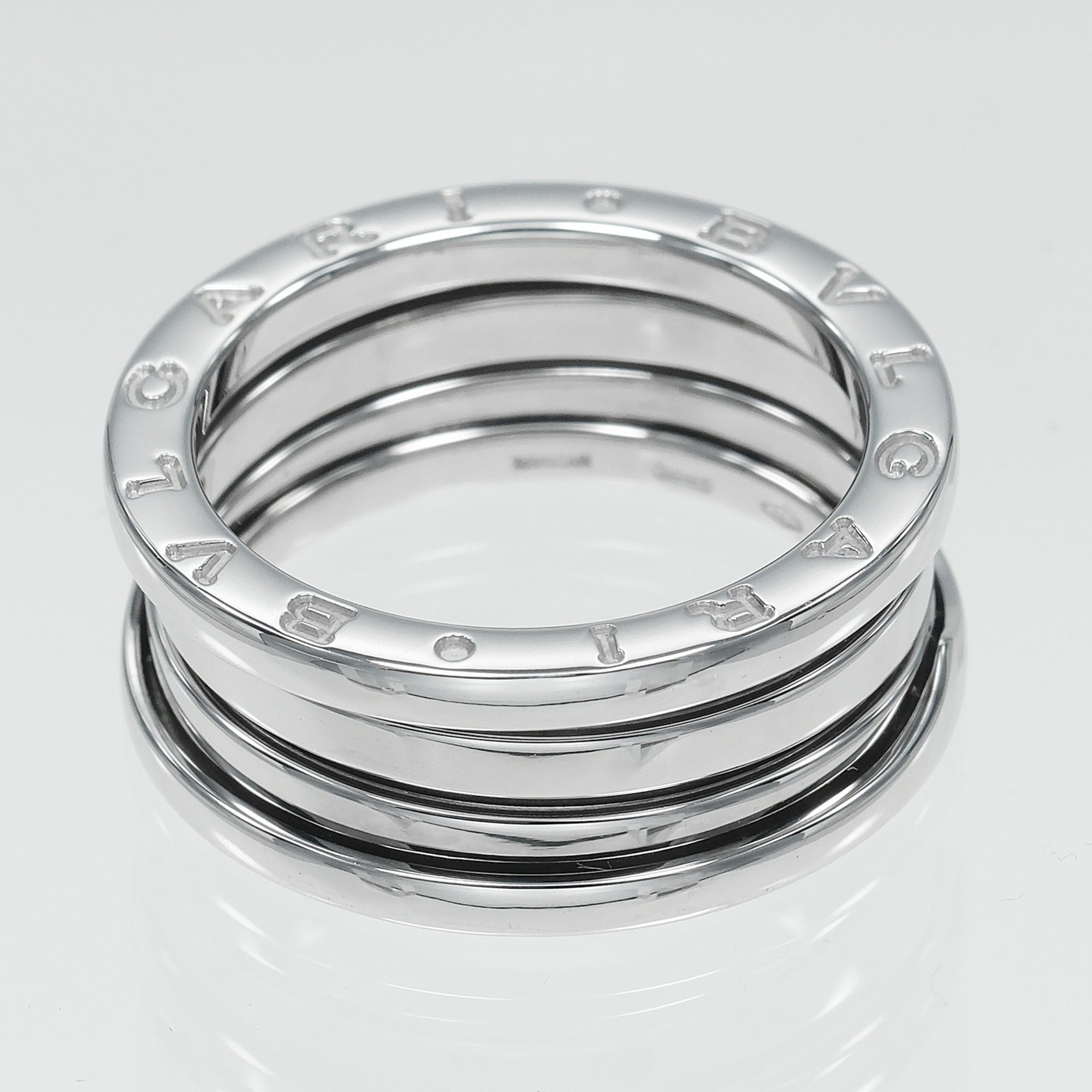 Bvlgari White Gold (18K) Band Ring (Pre-Owned)
