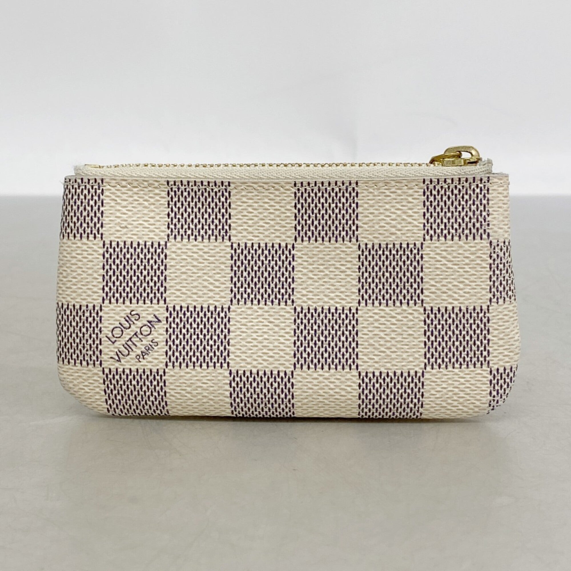 Louis Vuitton White Coin Purse/Coin Case (Pre-Owned)